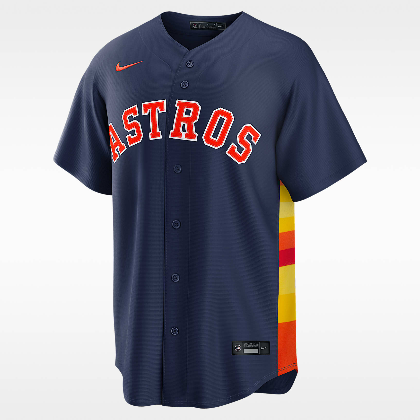 Jersey Nike de la MLB Replica para hombre Houston Astros
