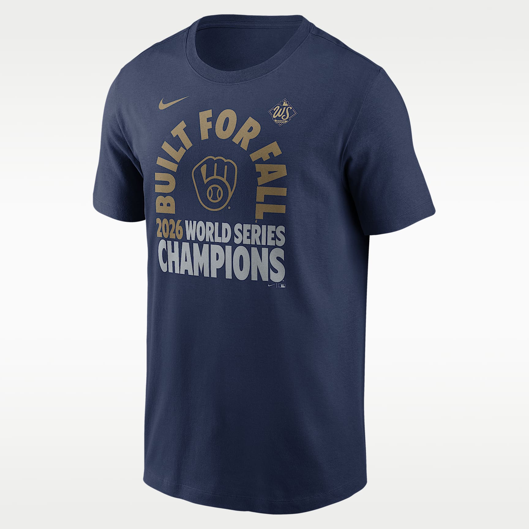 Milwaukee Brewers 2026 World Series Champions Men's Nike MLB T-Shirt