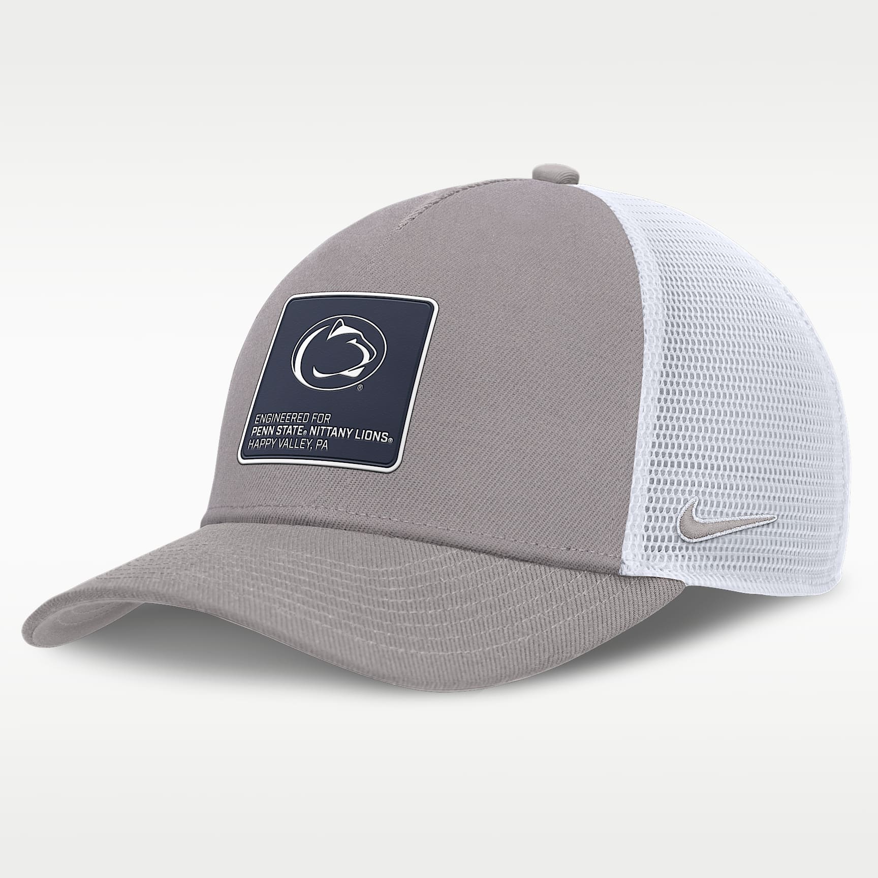 Gorra de rejilla universitaria Nike ajustable para hombre Penn State On-Field Rise Engineered