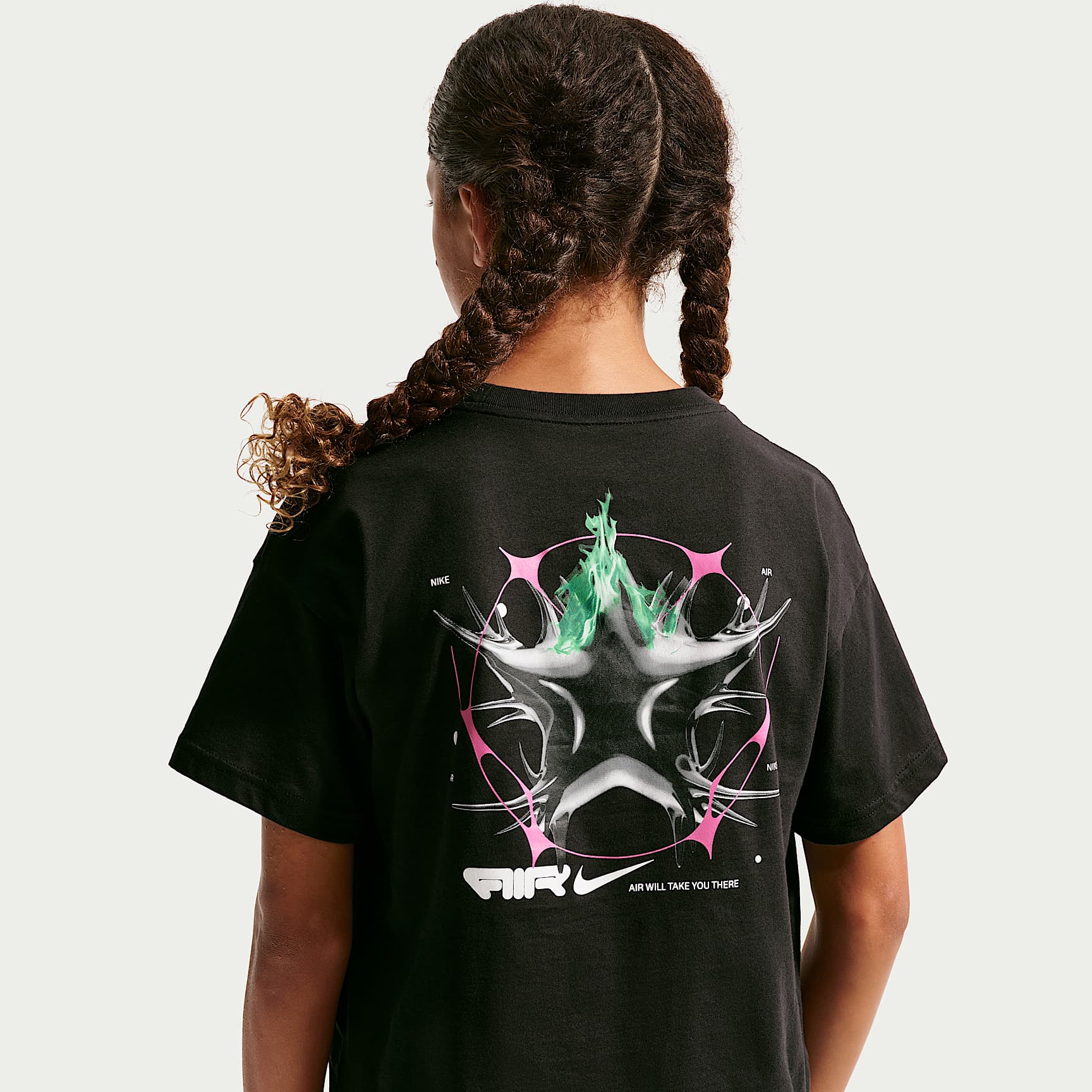 T-shirt com corte a direito Nike Sportswear Júnior (Rapariga)
