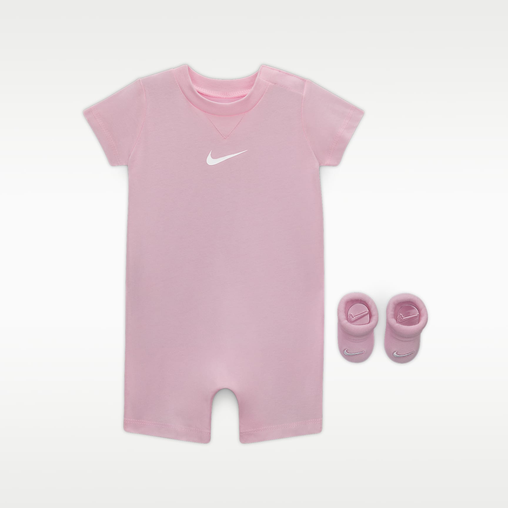 Nike Baby Essentials Baby Romper and Booties Set
