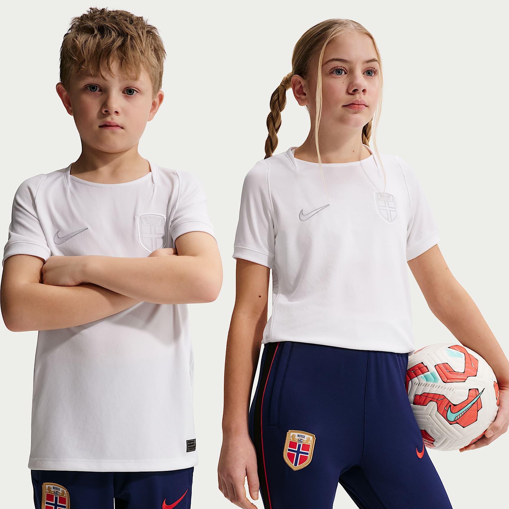 Norwegen 2026 Stadium Third Nike Dri-FIT Replika-Fußballtrikot (ältere Kinder)