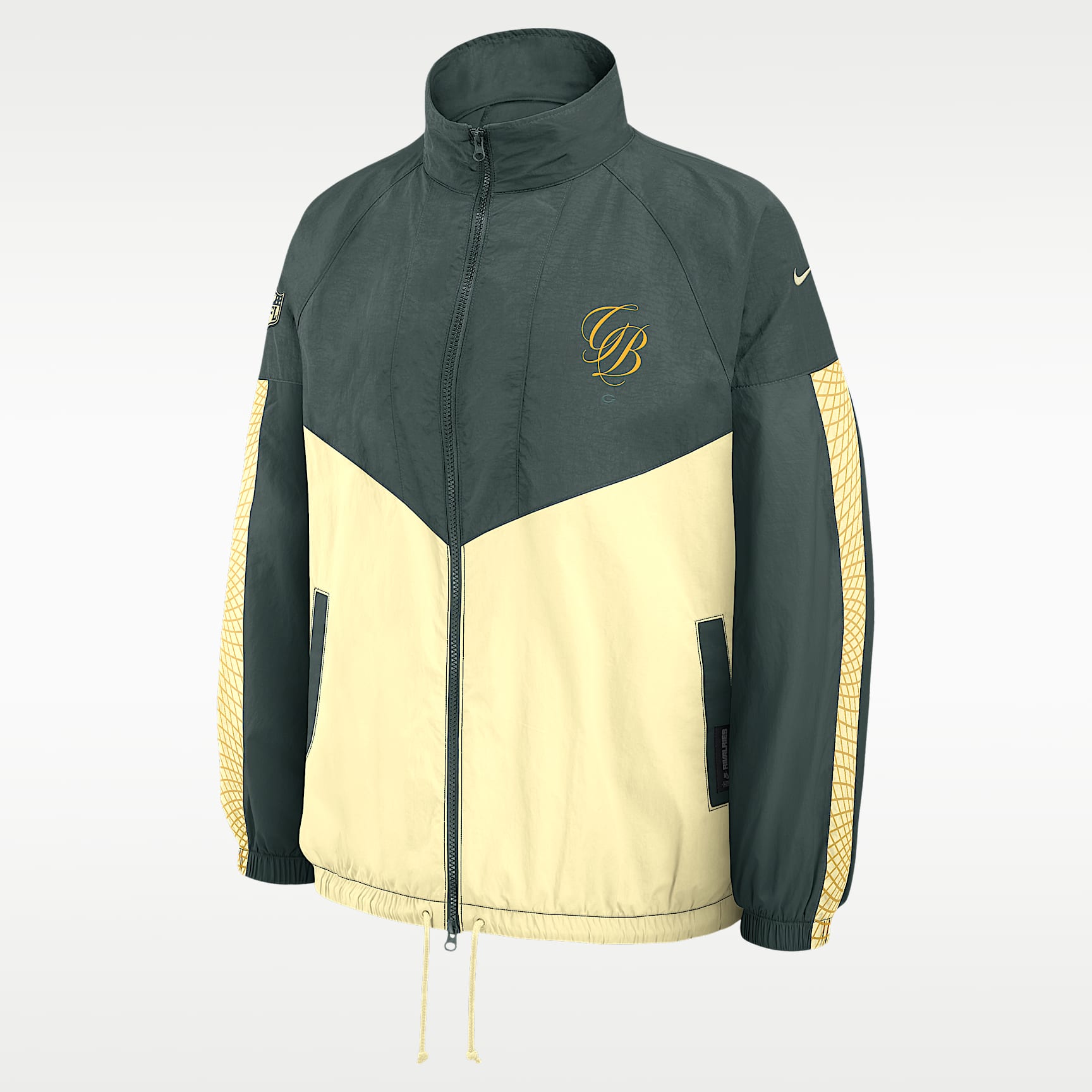 Green Bay Packers Rivalries Collection Women's Nike NFL Oversized Full-Zip Jacket