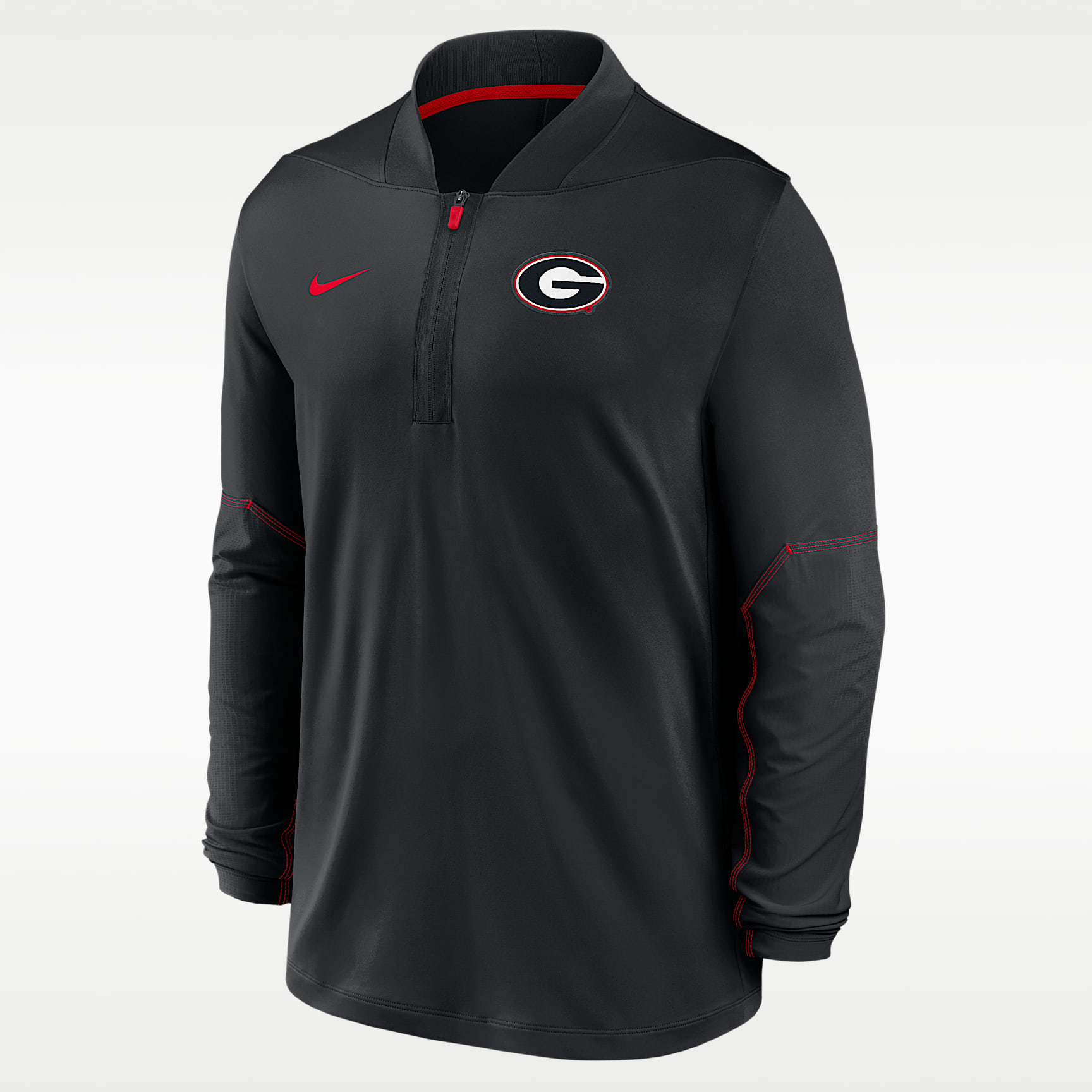 Georgia Sideline Men's Nike Dri-FIT College 1/2-Zip Top