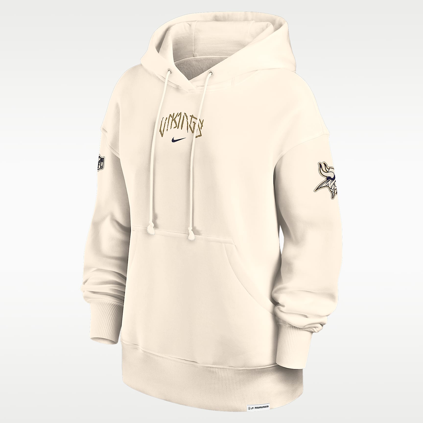 Minnesota Vikings Rivalries Collection Phoenix Women's Nike NFL Oversized Pullover Hoodie