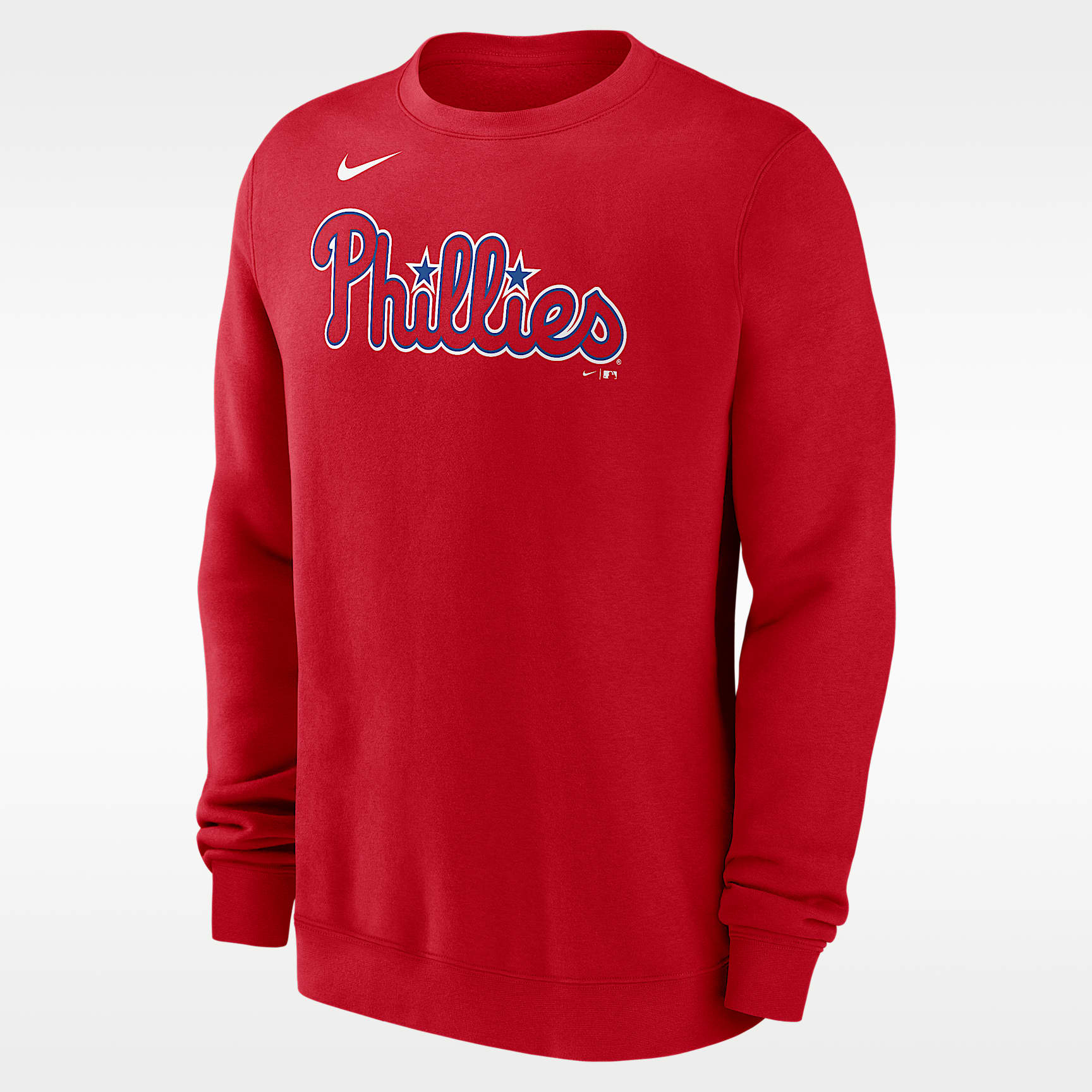 Philadelphia Phillies Wordmark Men's Nike MLB Pullover Crew