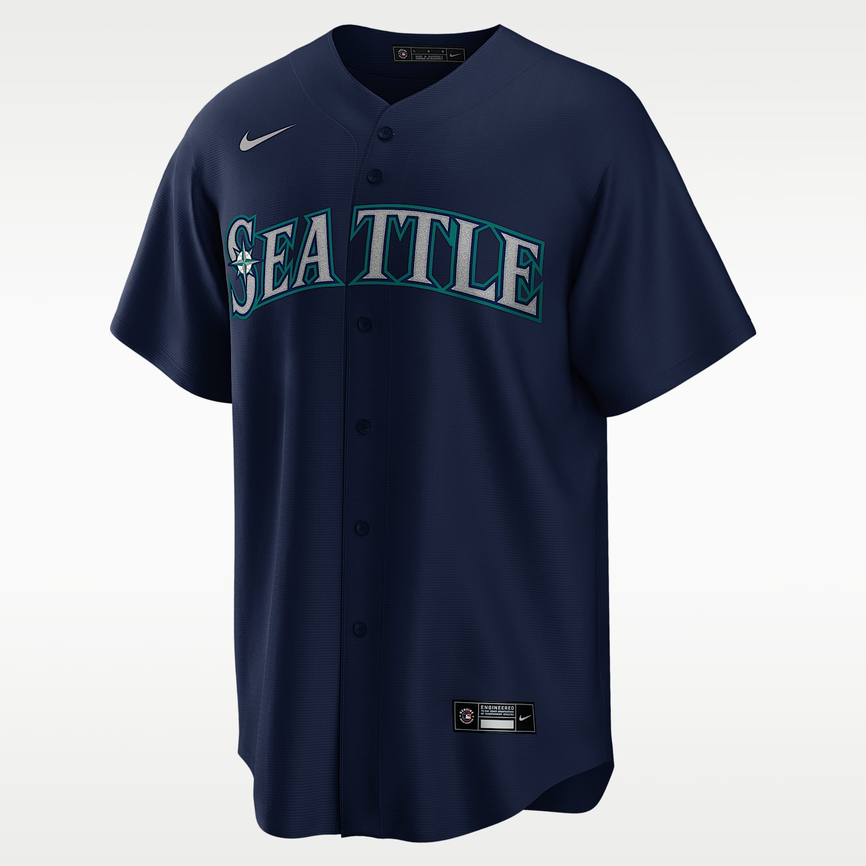 Camiseta de béisbol réplica para hombre MLB Seattle Mariners
