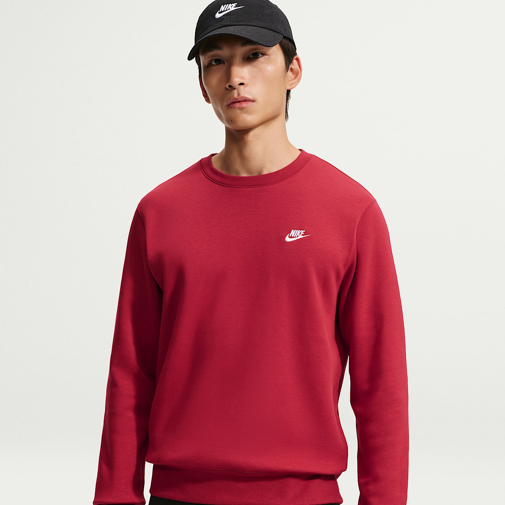 나이키 클럽 남성 플리스 크루
