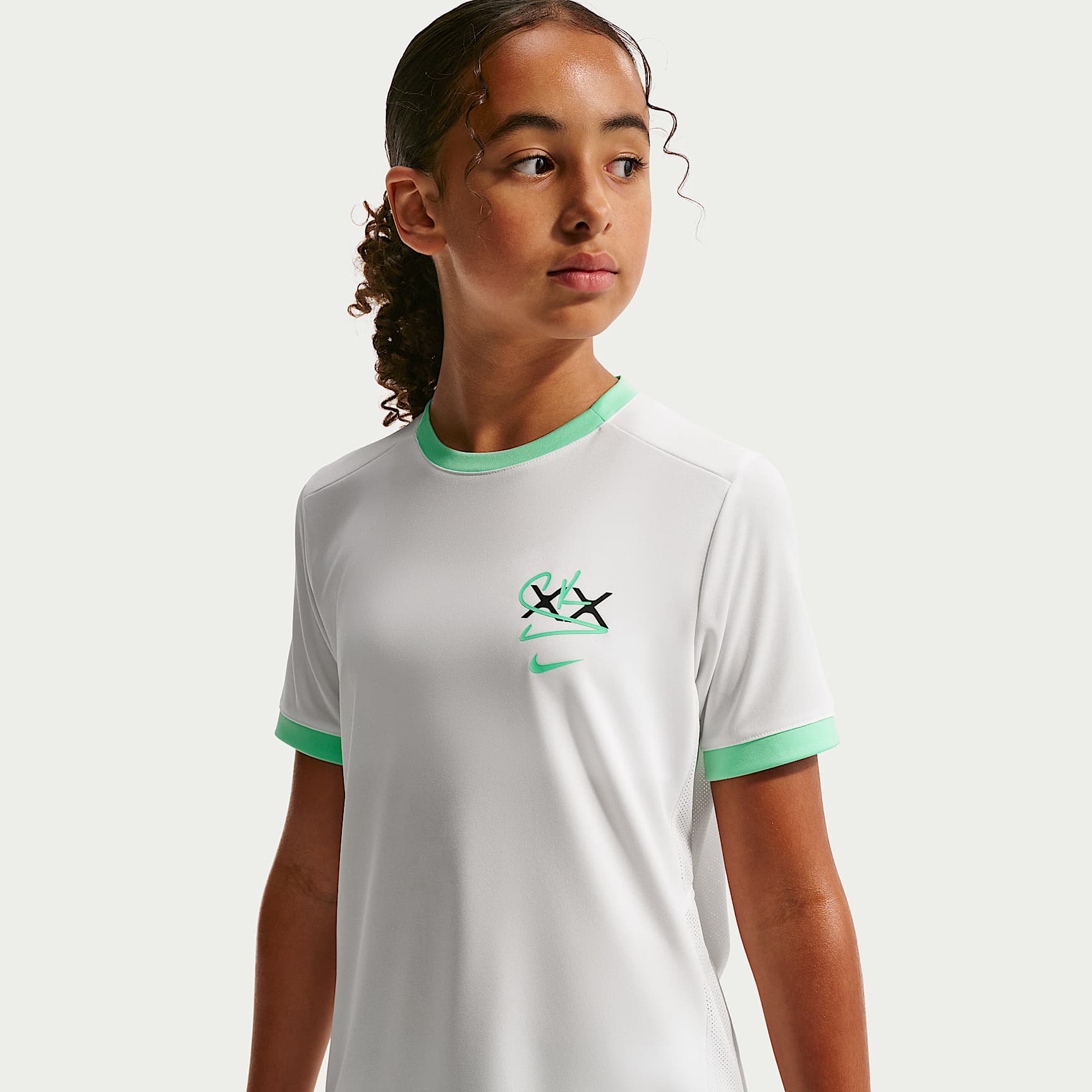 Sam Kerr Academy Older Kids' (Girls') Nike Dri-FIT Football Top