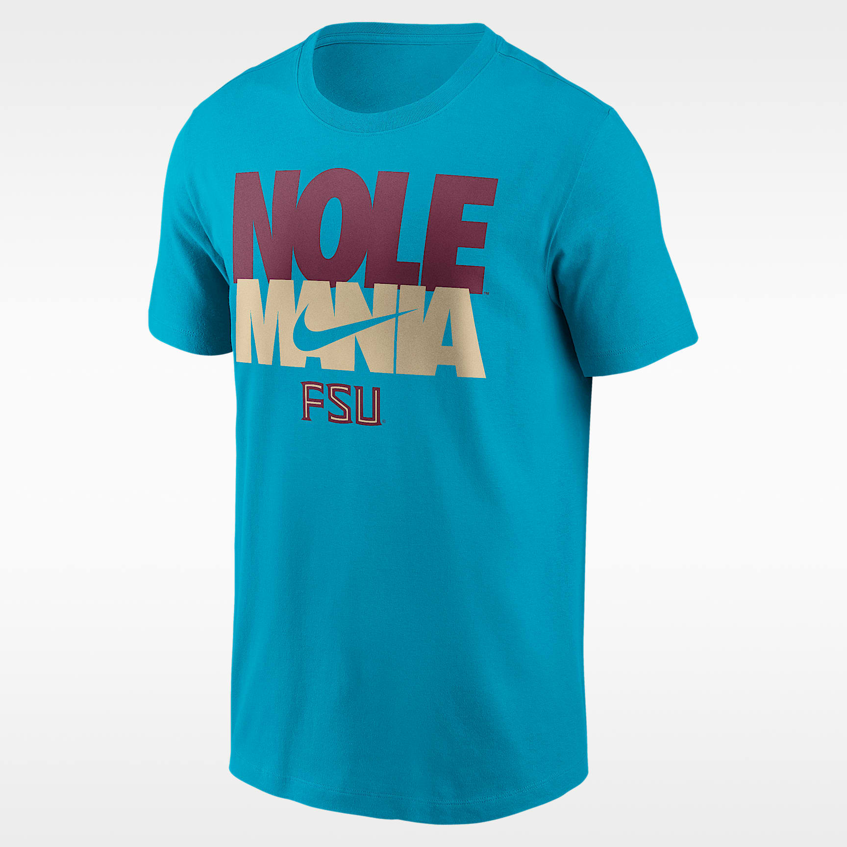 Playera universitaria Nike para hombre Florida State Campus Local Madness
