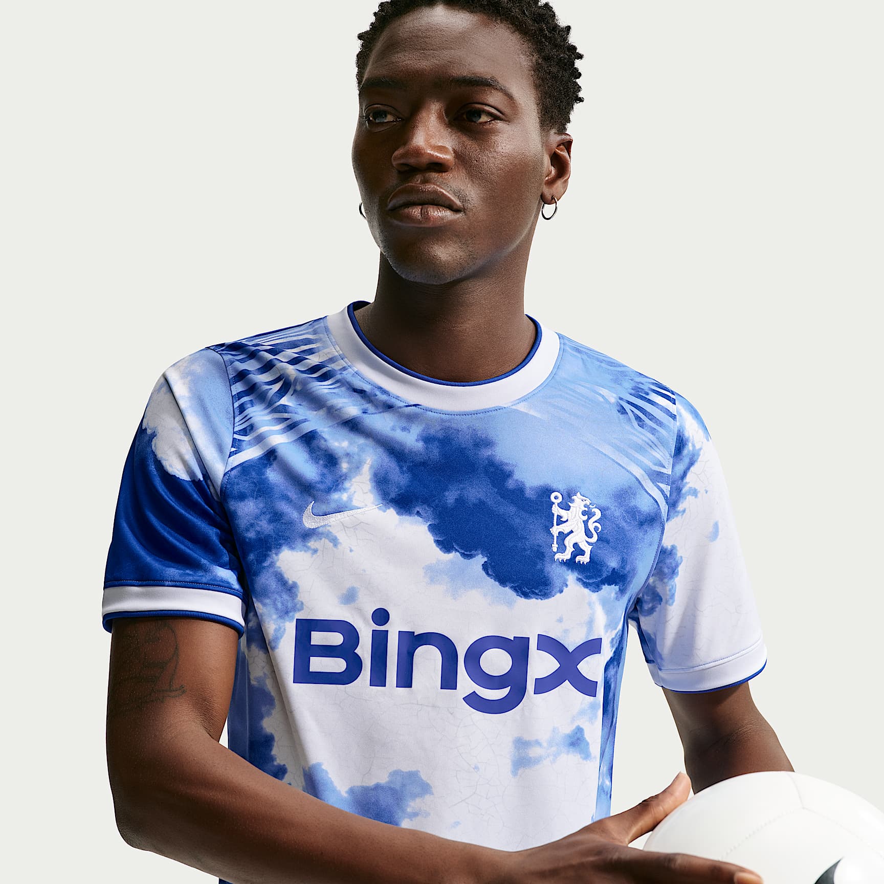 Haut de foot d'avant-match Nike Dri-FIT Chelsea FC pour homme