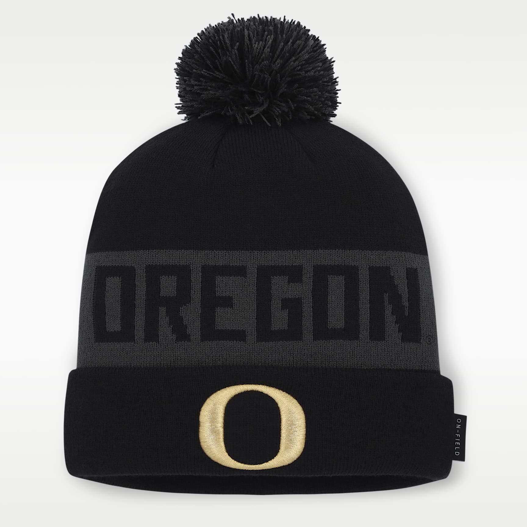 Oregon Alt Peak Men's Nike College Cuffed Pom Beanie