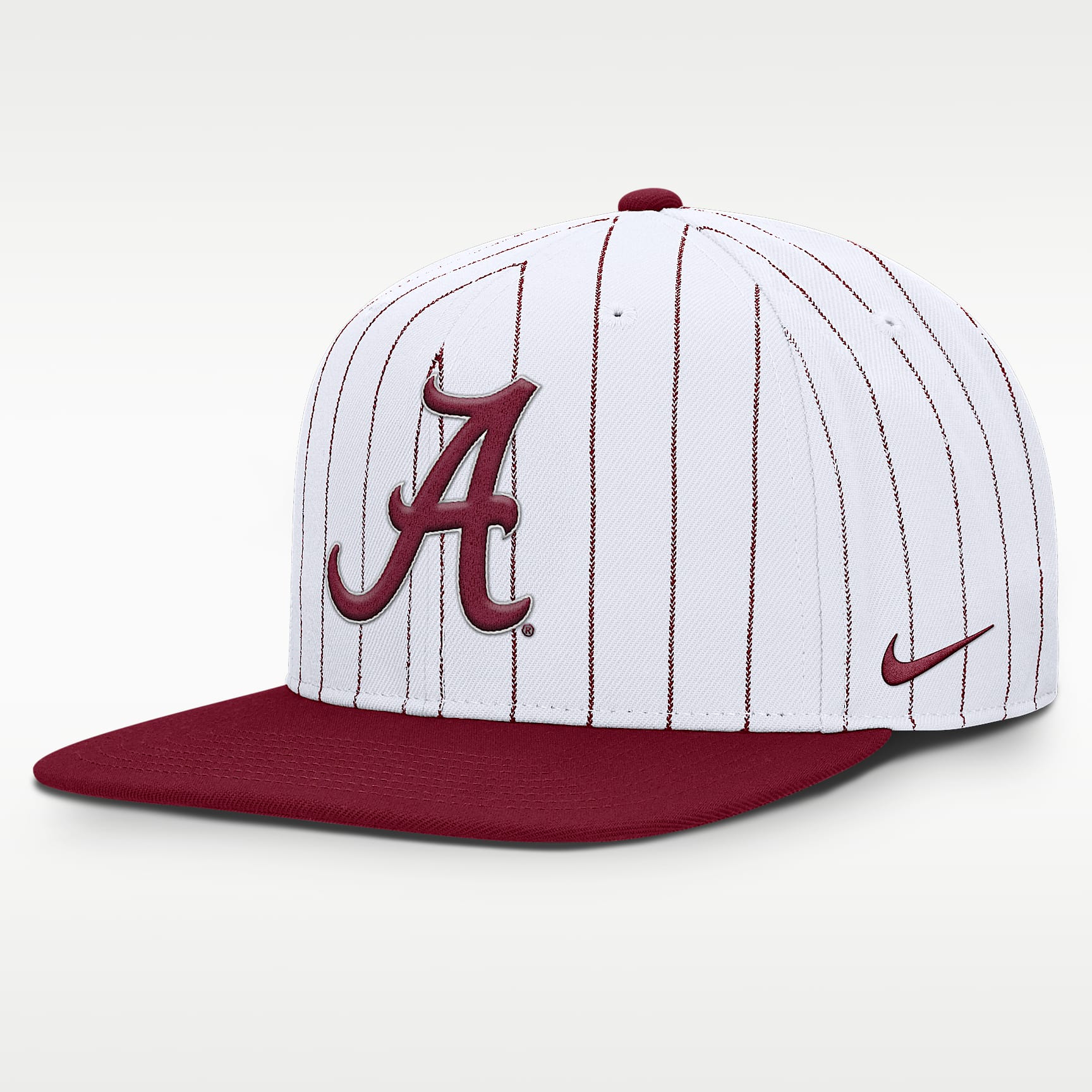 Alabama Primetime Pin Stripe 2-Tone Men's Nike Dri-FIT College Adjustable Hat