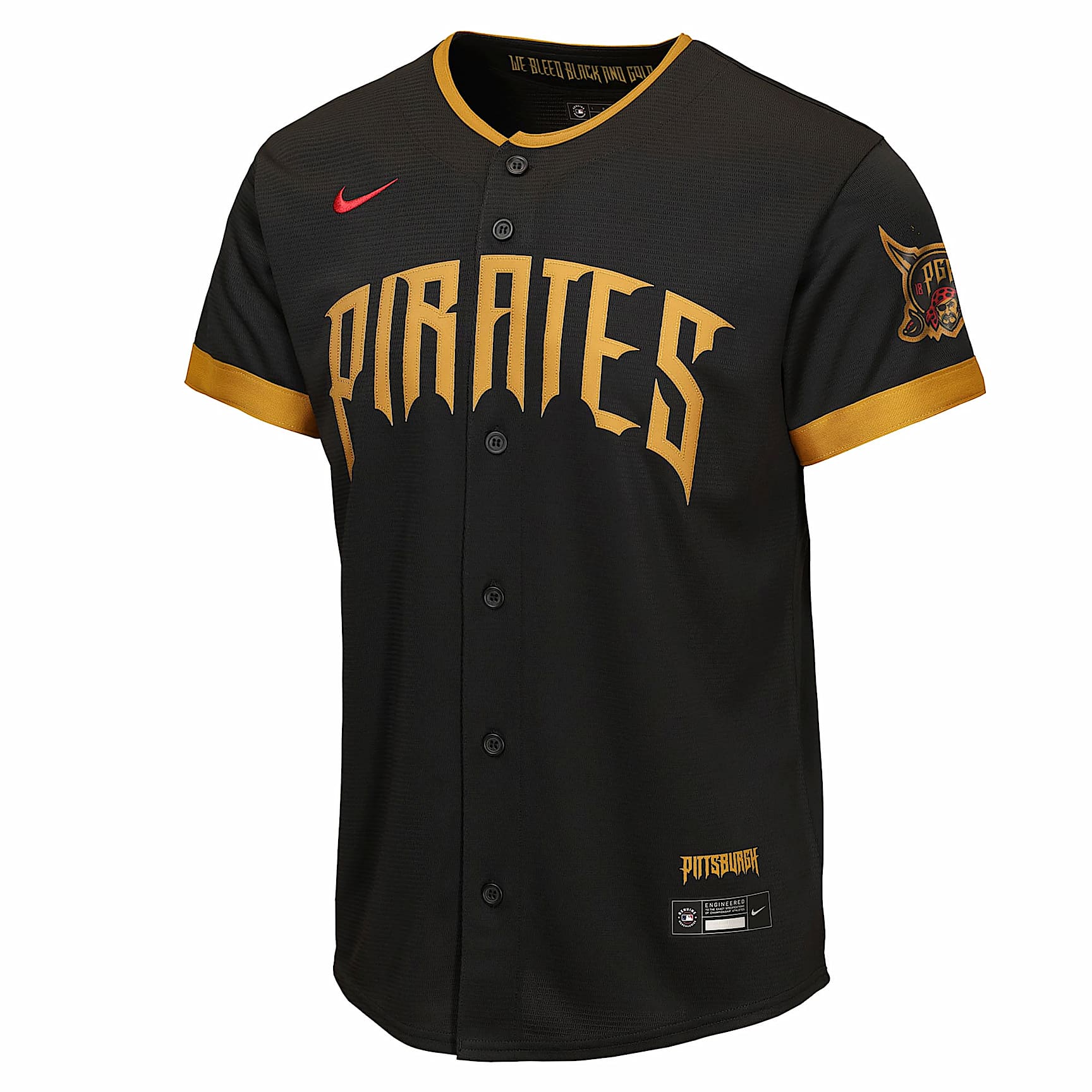 Paul Skenes Pittsburgh Pirates City Connect Big Kid's Nike MLB Stadium Jersey
