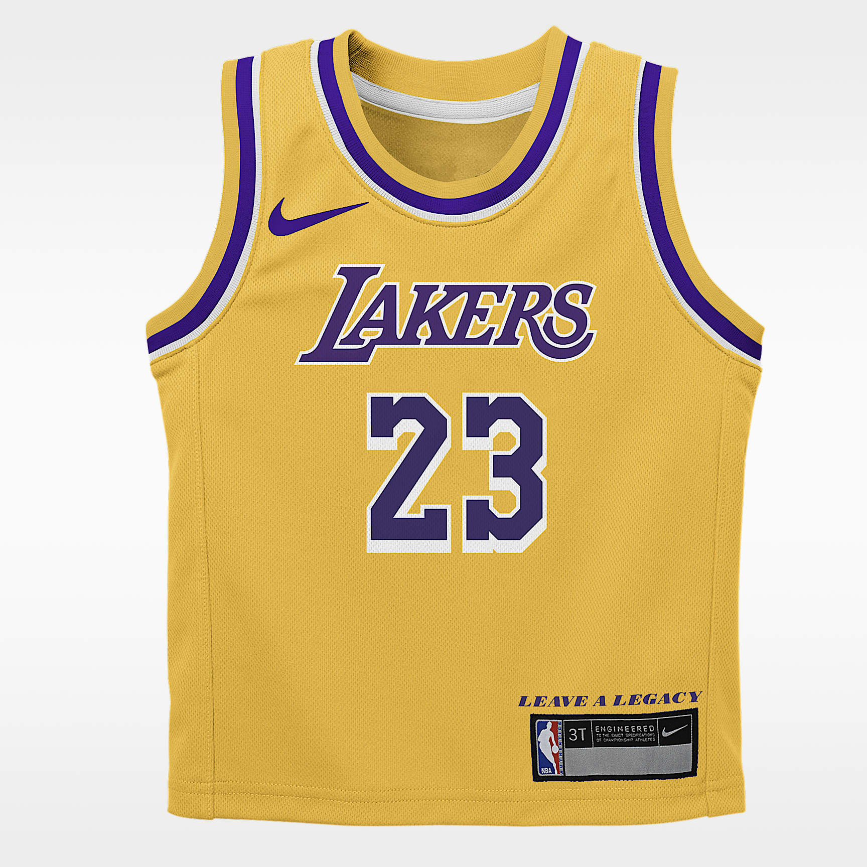 LeBron James Los Angeles Lakers Icon Edition Little Kids' Nike NBA Replica Jersey