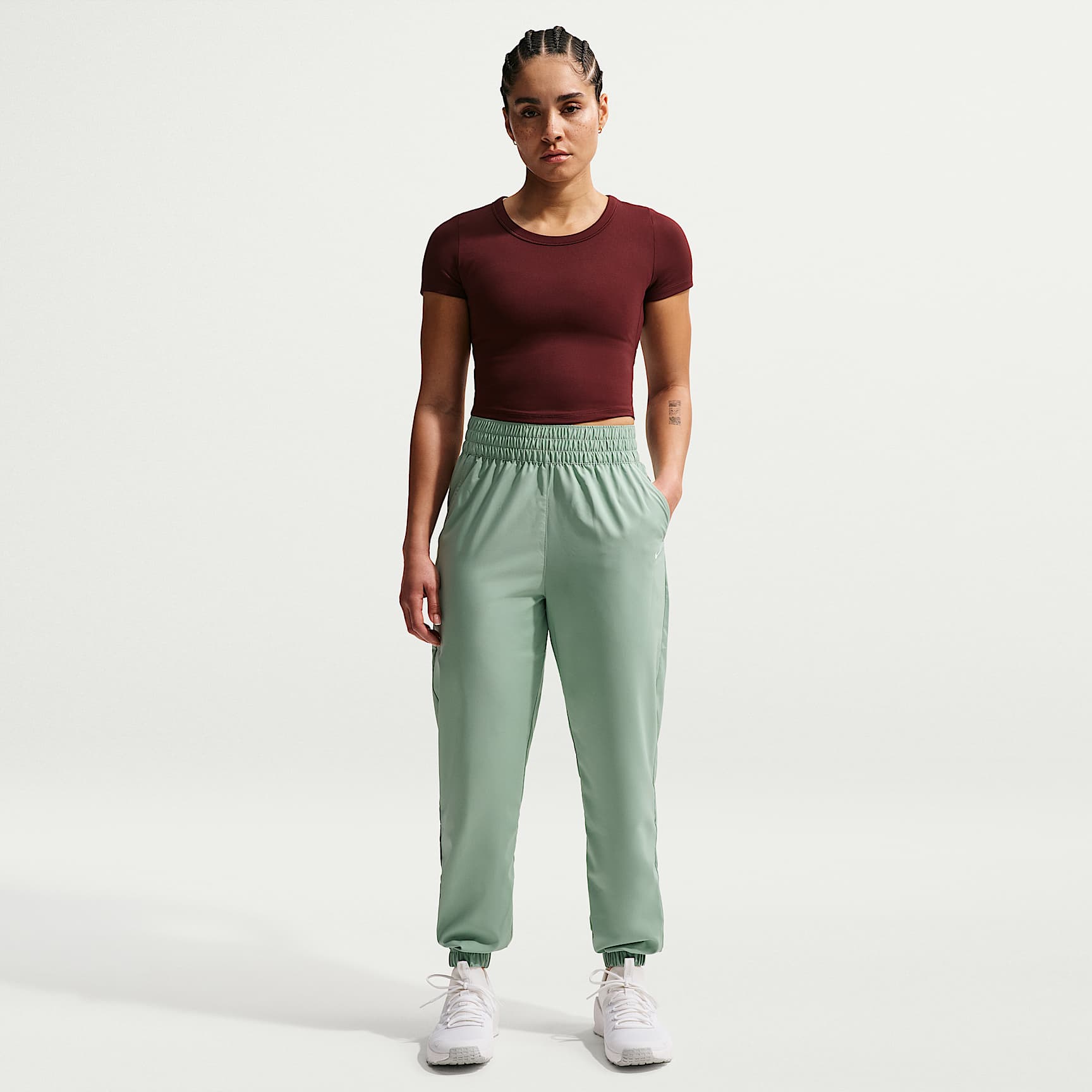 Nike One Women's Dri-FIT High-Waisted 7/8 Joggers