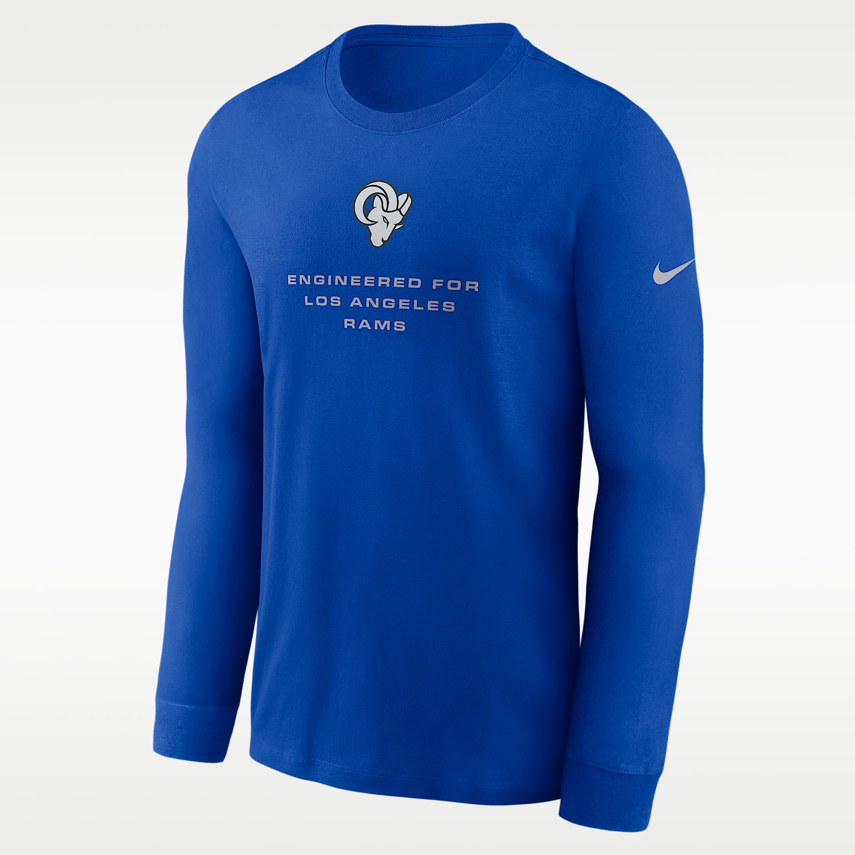 Los Angeles Rams Team Issue Men's Nike Dri-FIT NFL Long-Sleeve T-Shirt