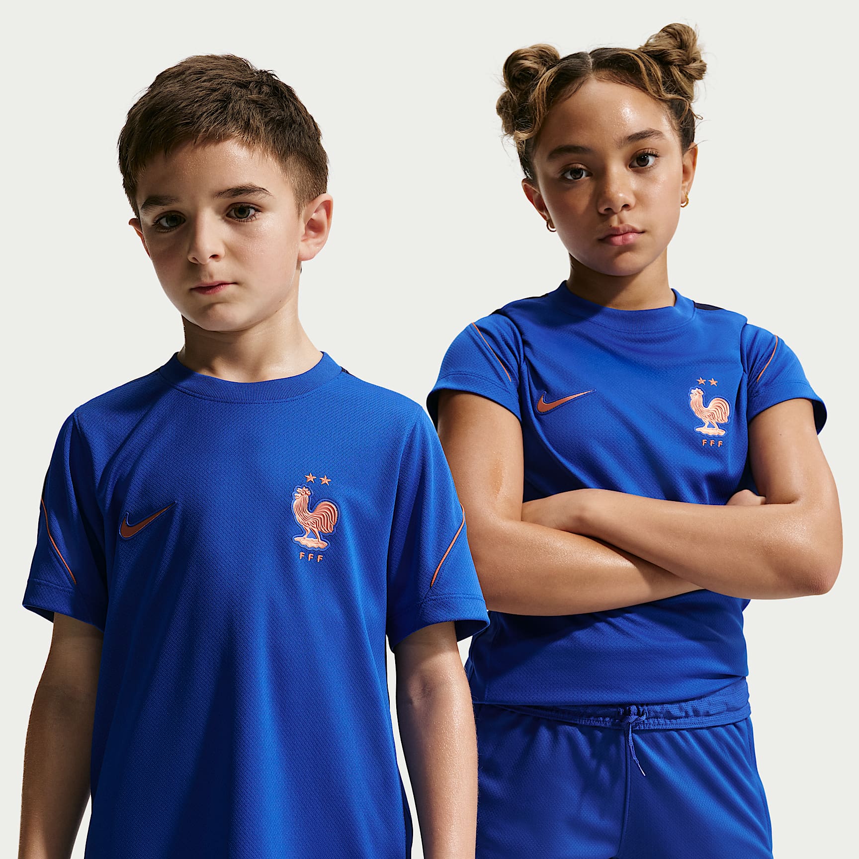 Fotbalové tričko Nike Dri-FIT FFF Strike s krátkým rukávem pro větší děti