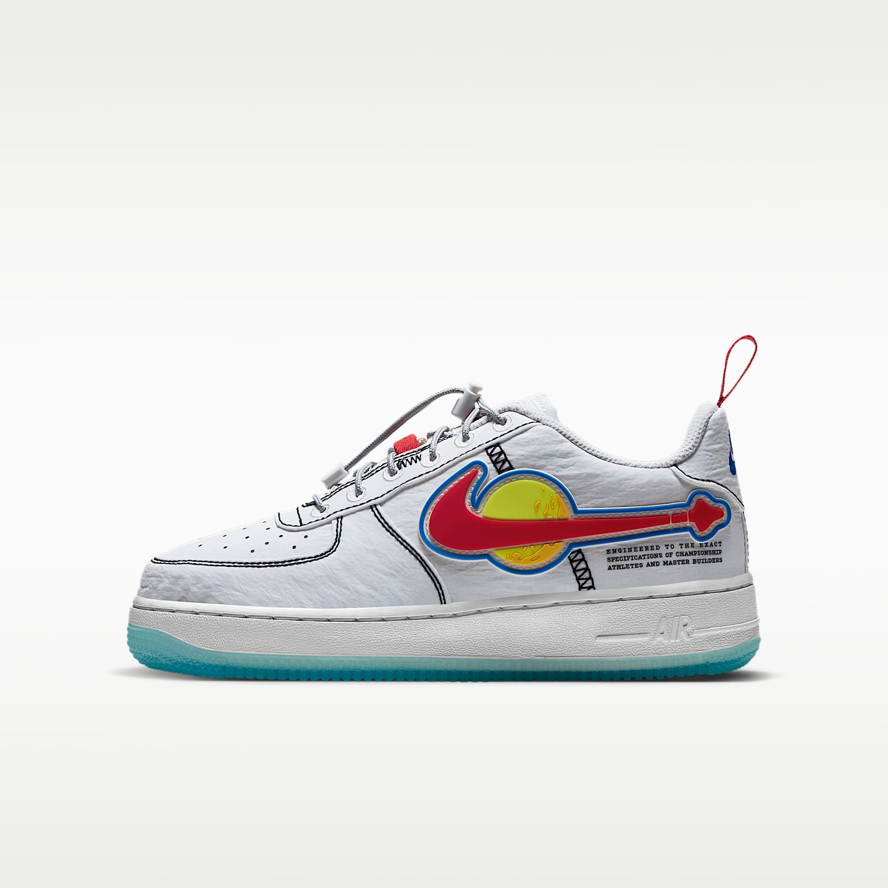 Nike Air Force 1 Low LV8 x LEGO® Collection Older Kids' Shoes