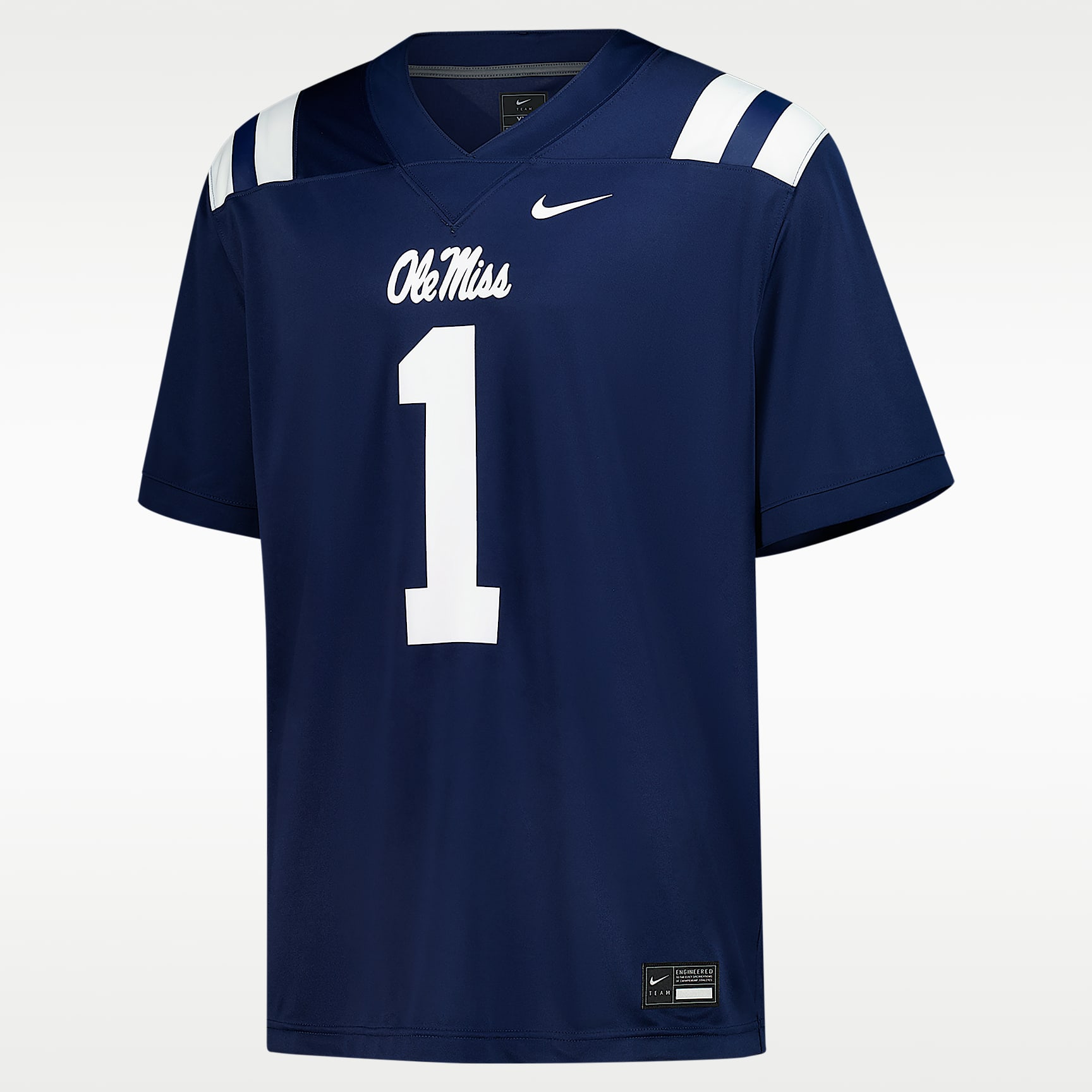 #1 Ole Miss Rebels Nike Untouchable Football Jersey