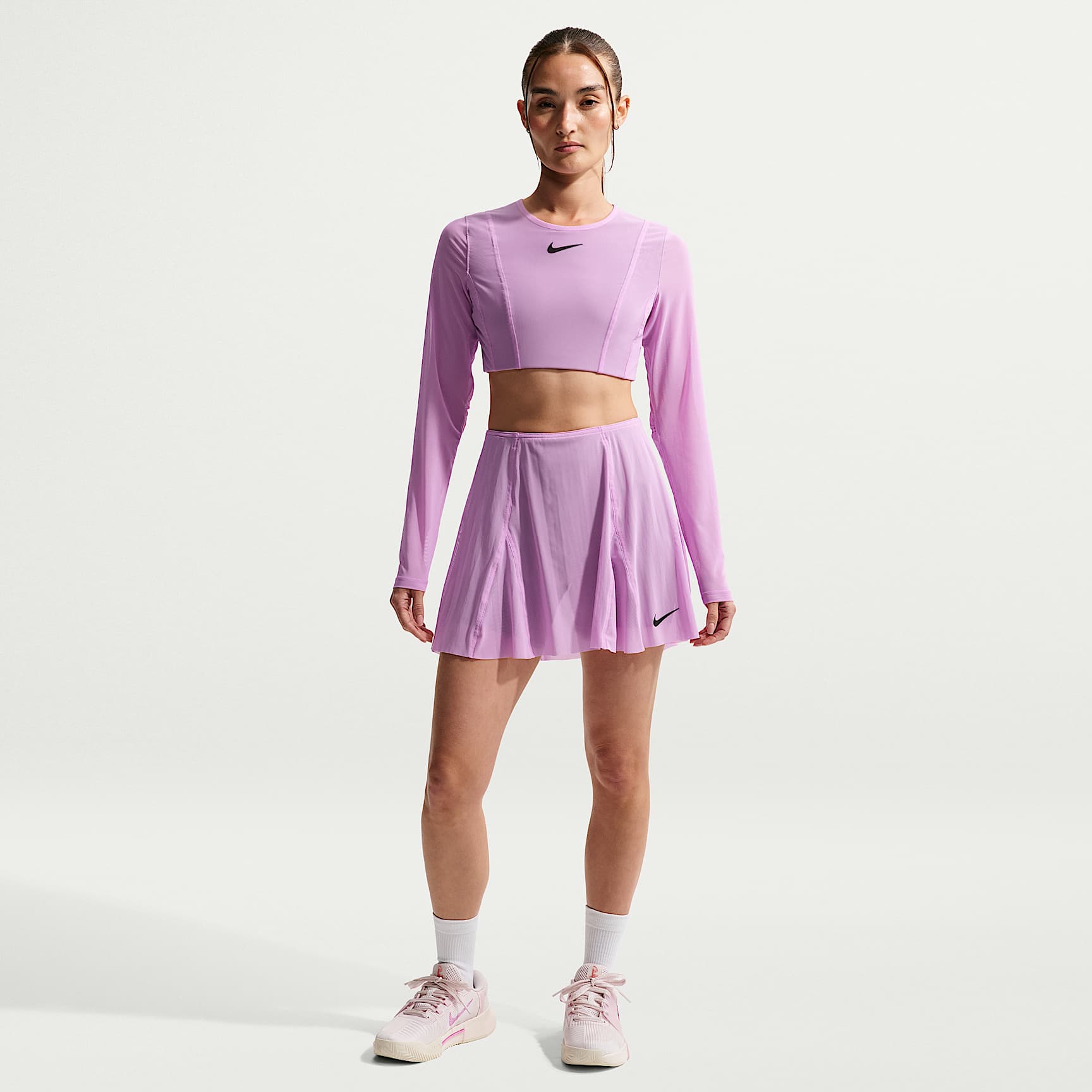 NikeCourt Slam Women's High-Waisted Tennis Skirt