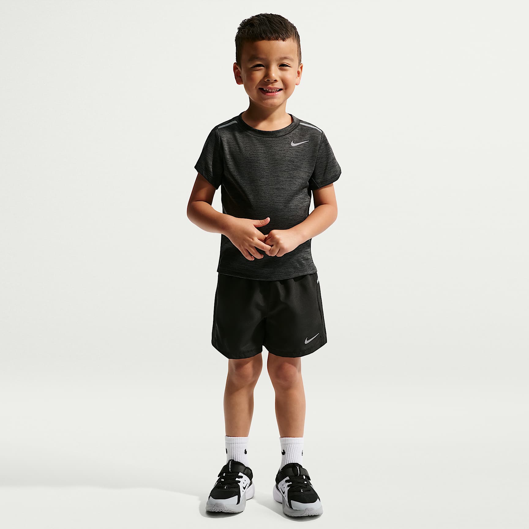 Nike Toddler Dri-FIT Miler Top and Shorts Set
