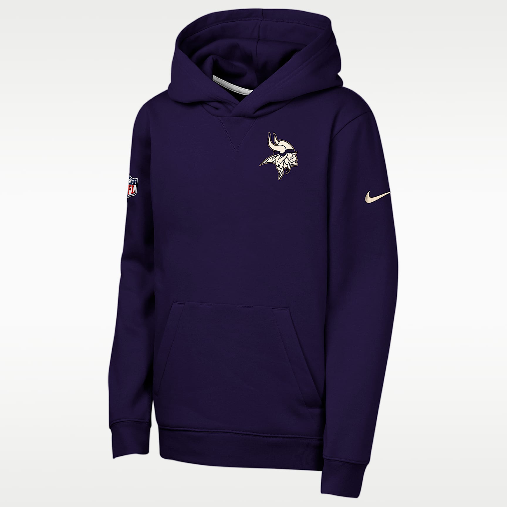 Minnesota Vikings Rivalries Collection Sideline Club Big Kids' Nike NFL Pullover Hoodie
