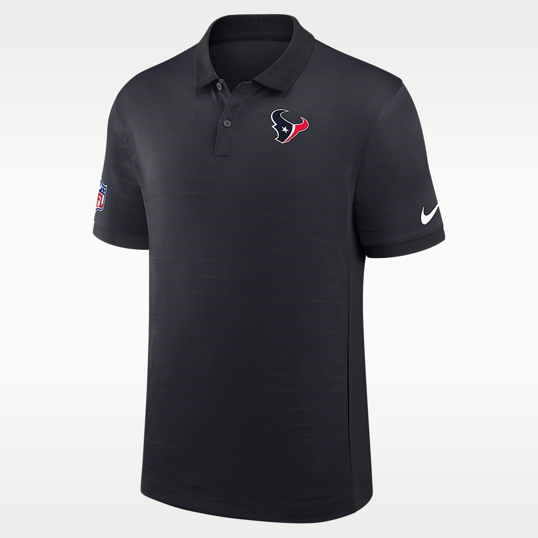 Polo Nike Dri-FIT de la NFL para hombre Houston Texans Sideline Victory Stripe