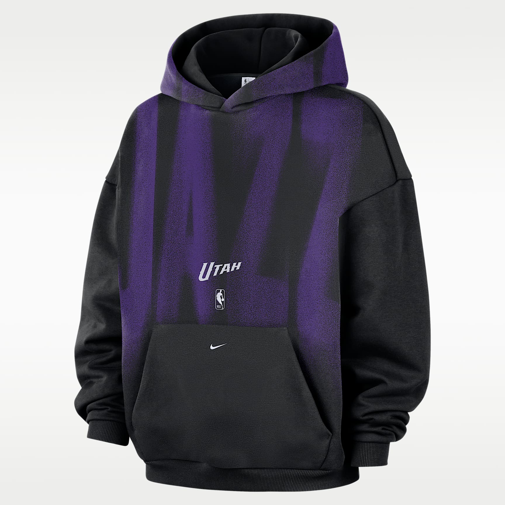 Utah Jazz Standard Issue Men's Therma-FIT Fleece Basketball Hoodie