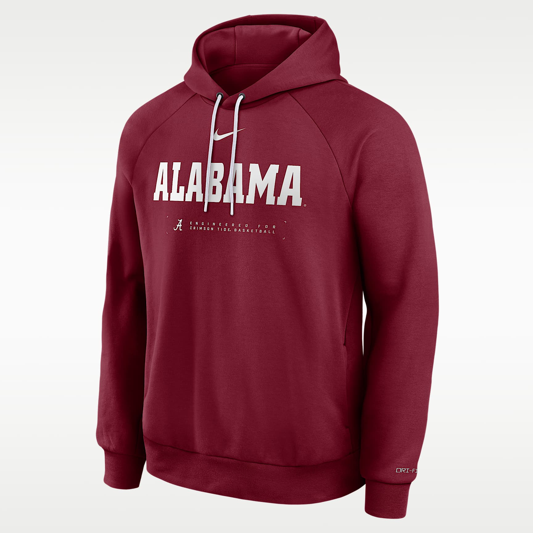 Alabama Courtside Basketball Practice Men's Nike Dri-FIT Pullover Hoodie
