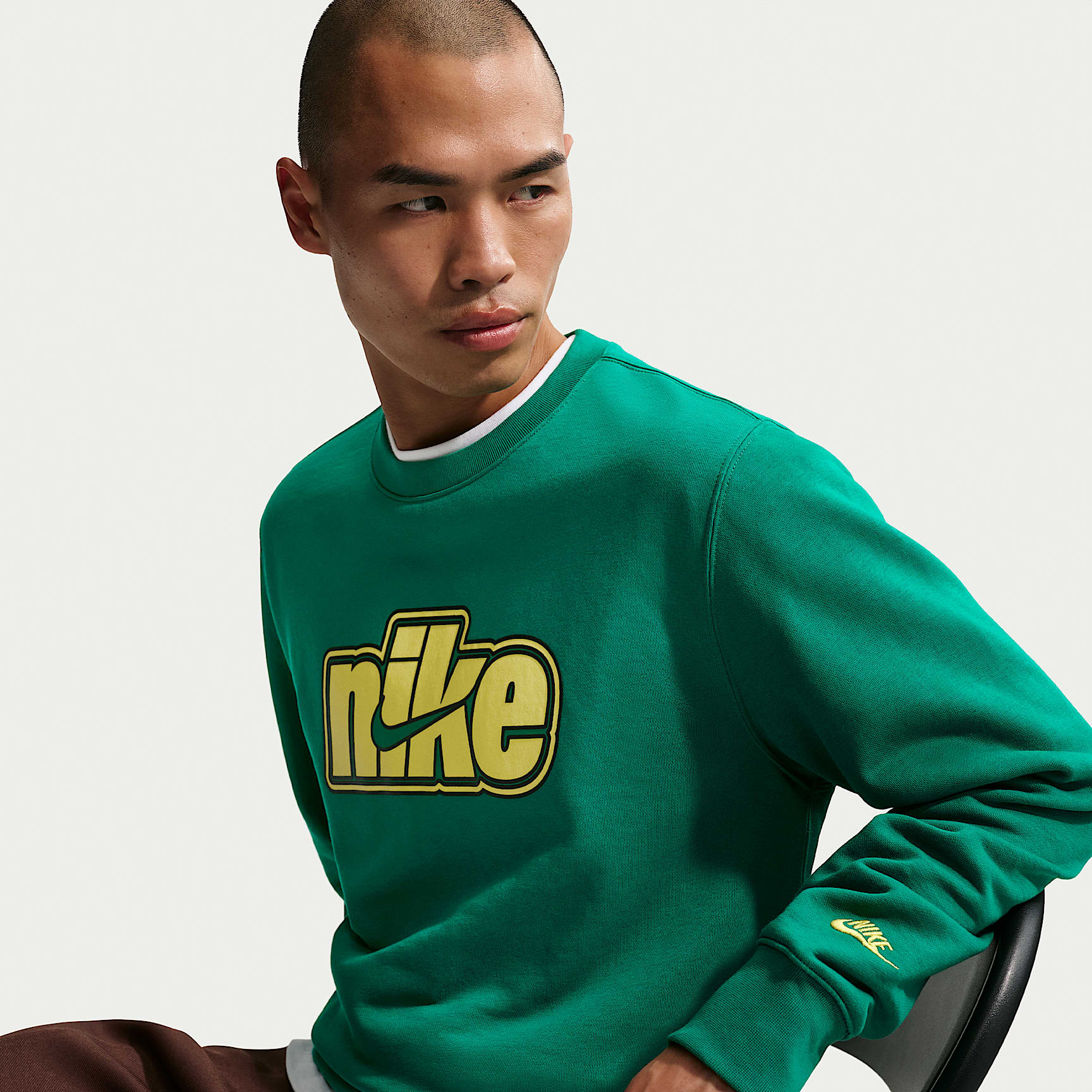 나이키 스포츠웨어 클럽 남성 프렌치 테리 크루넥 스웻셔츠