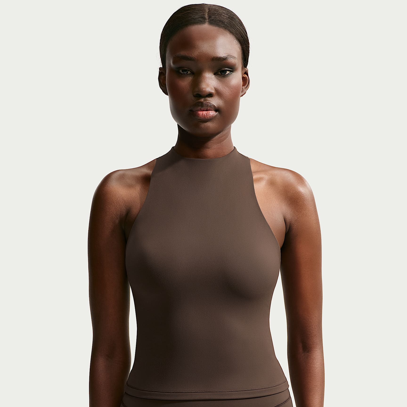 NikeSKIMS Matte Women's Mock-Neck Racerback Tank Top