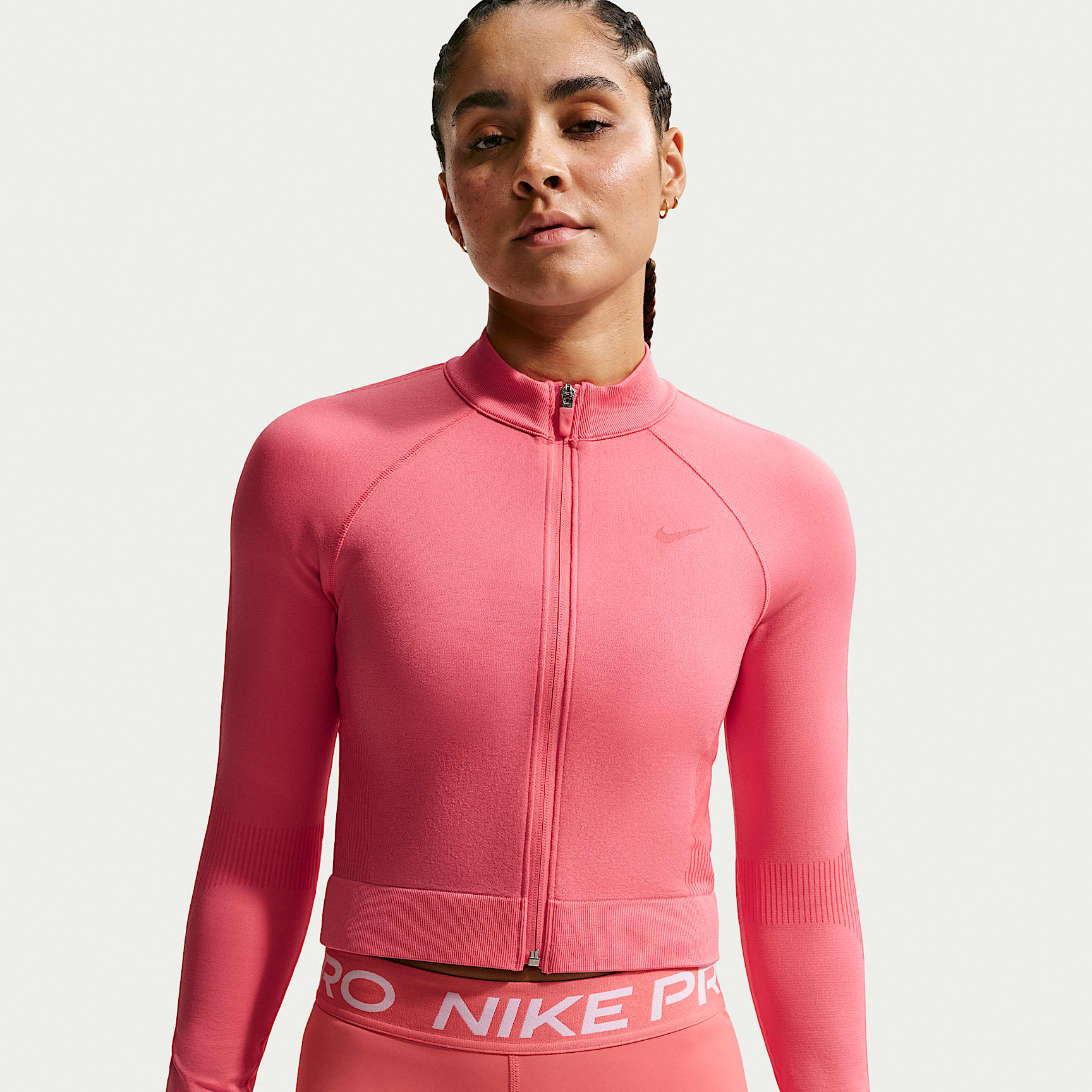 Nike Pro Seamless Women's Full-Zip Training Top