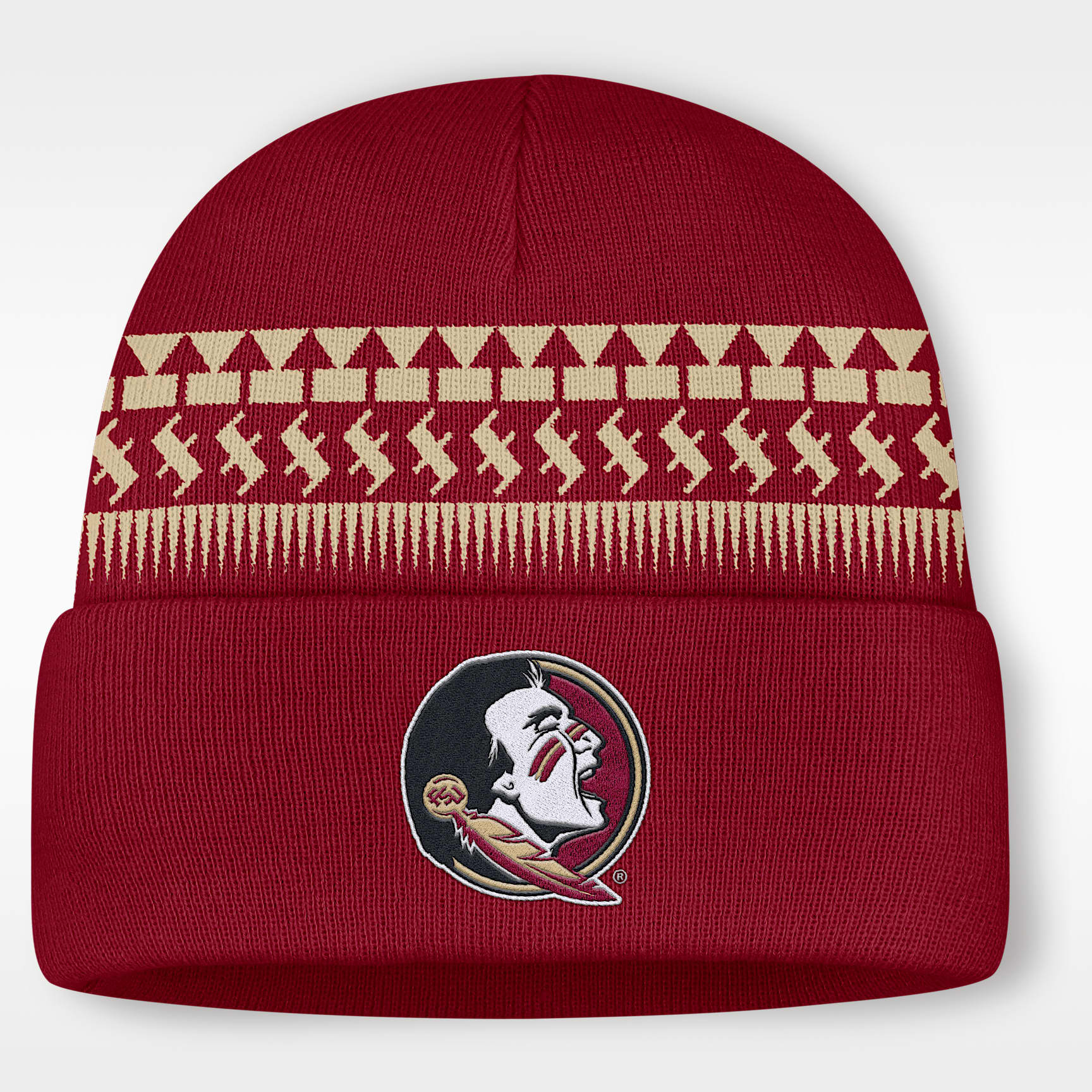 Florida State Primetime Utility Campus Men's Nike College Cuffed Beanie