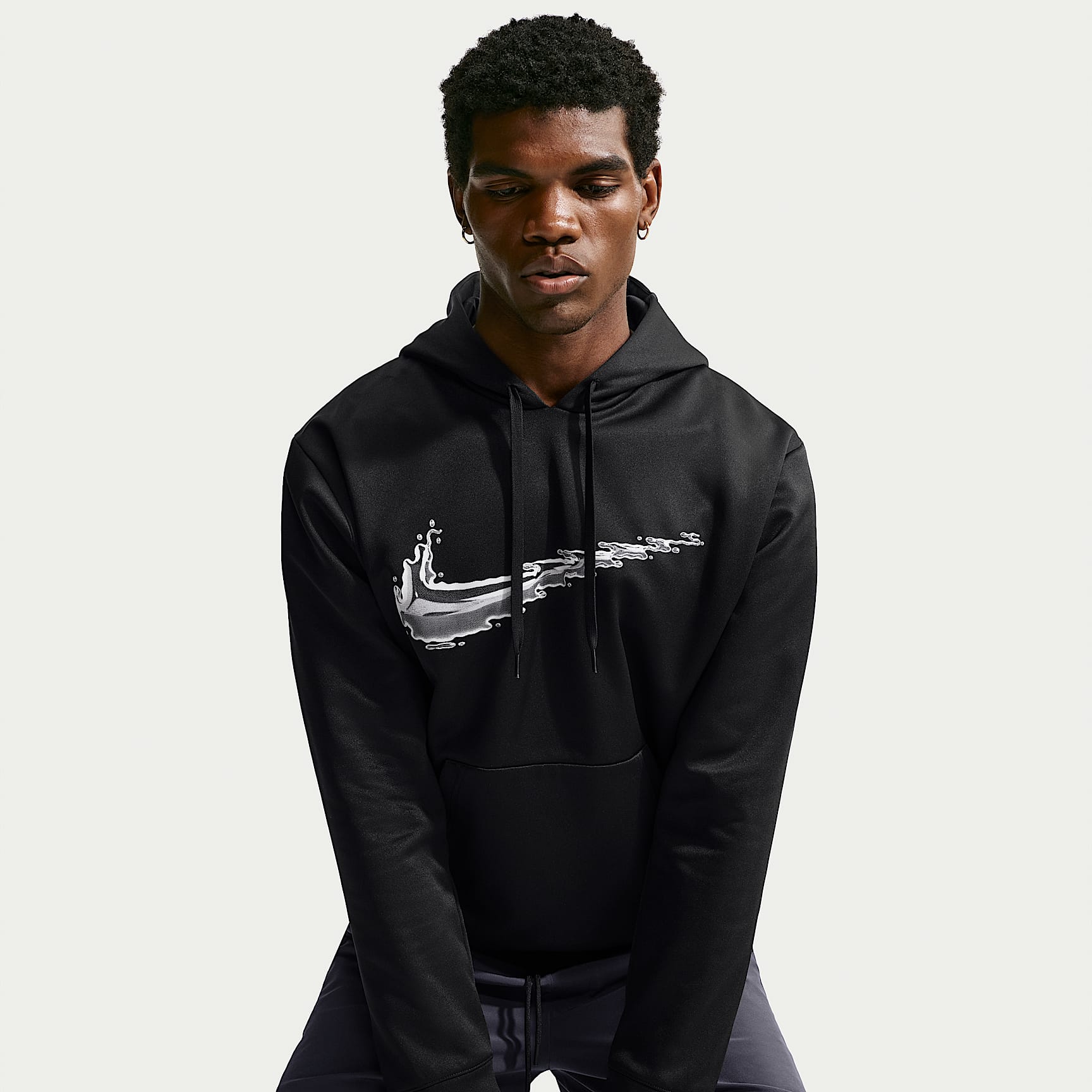Sudadera con gorro sin cierre de tejido Fleece Therma-FIT para hombre Nike Flex