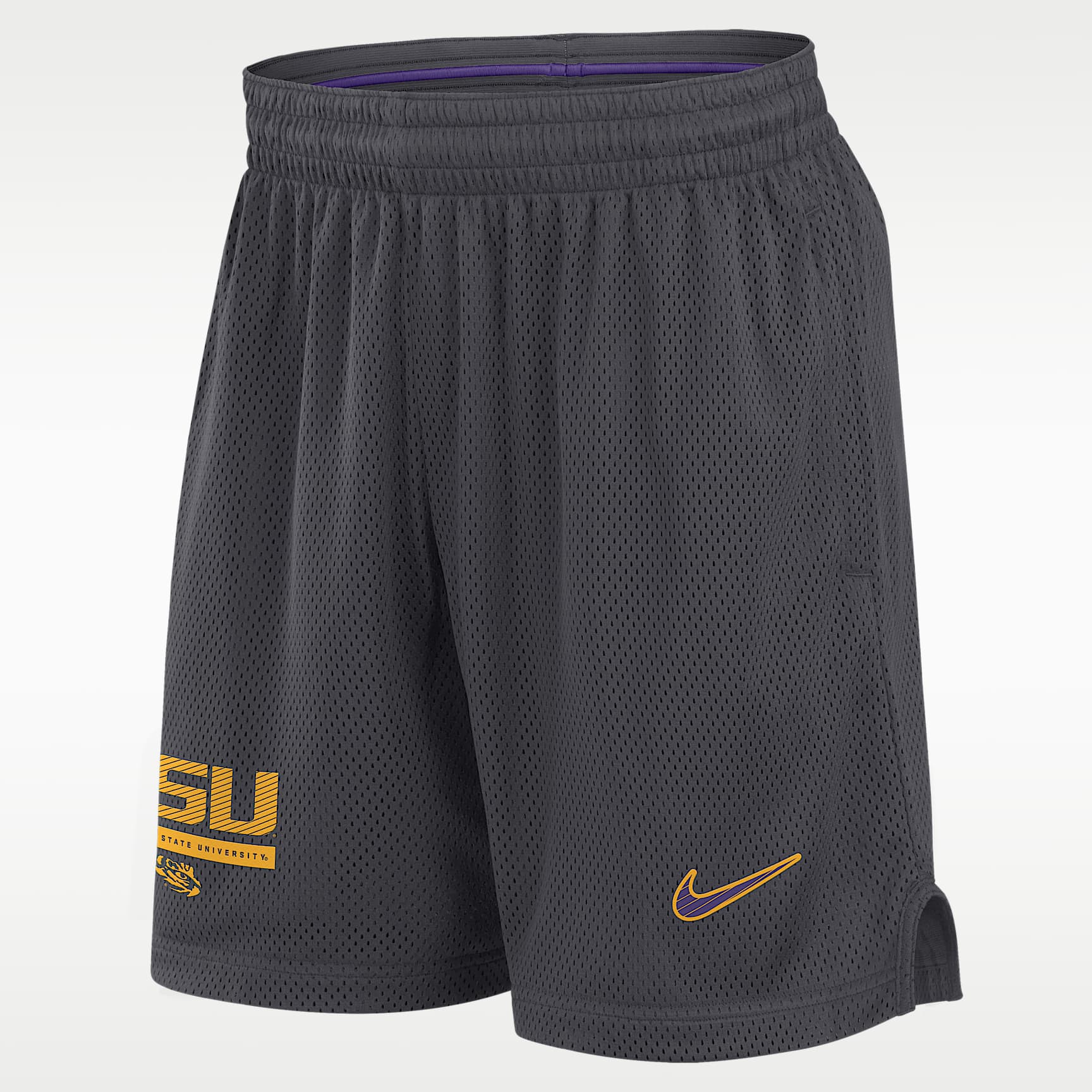 Shorts universitarios Nike Dri-FIT para hombre LSU Sideline