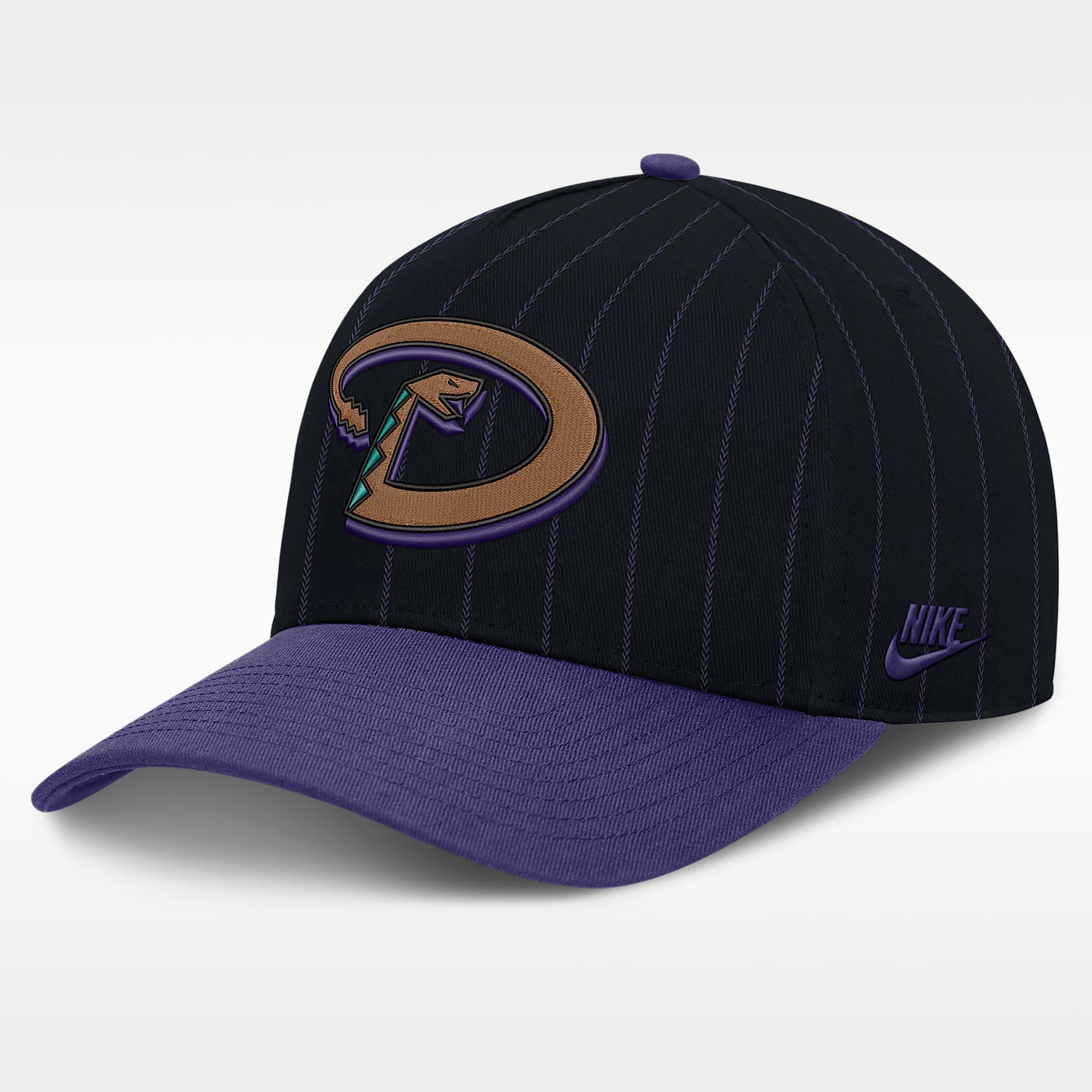 Gorra Nike de la MLB ajustable con estructura A-Frame para hombre Arizona Diamondbacks Cooperstown Rise