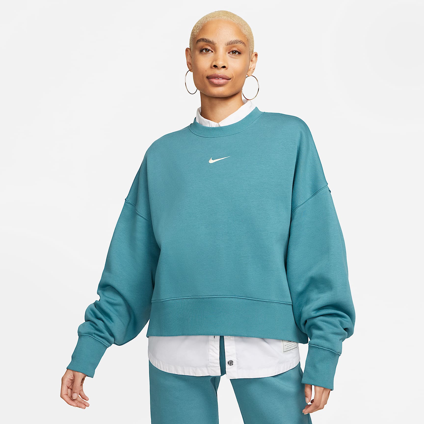 Nike Sportswear Phoenix Fleece Women's Over-Oversized Crew-Neck Sweatshirt