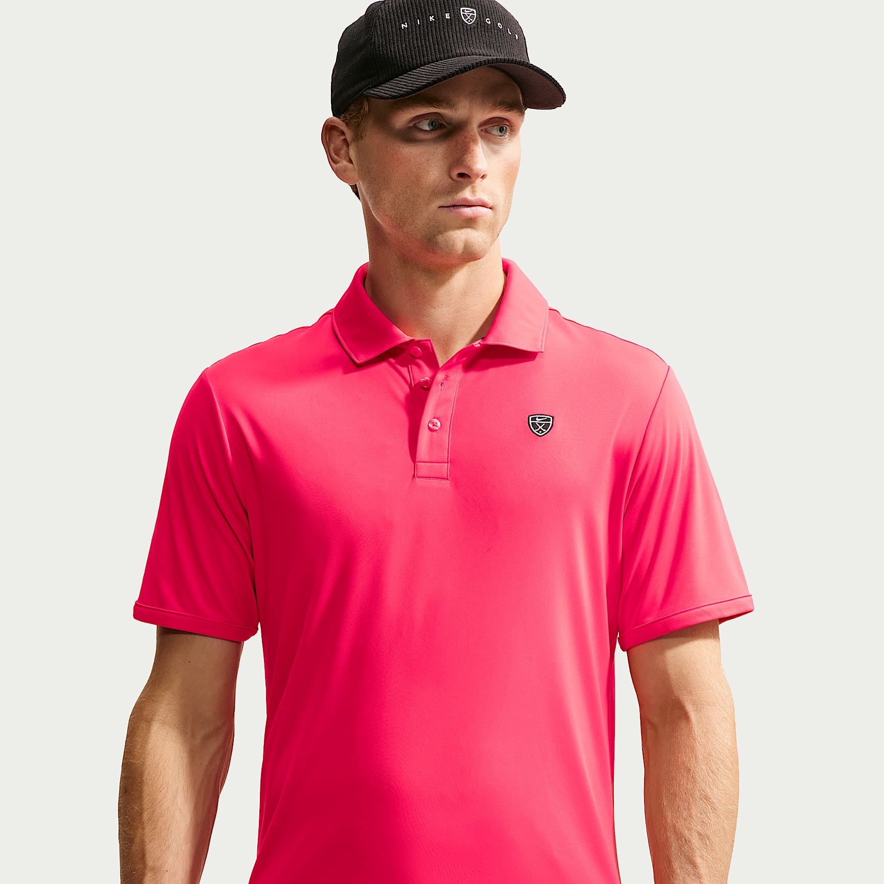 Nike Par Dri-FIT golfpolo met logo op de borst voor heren