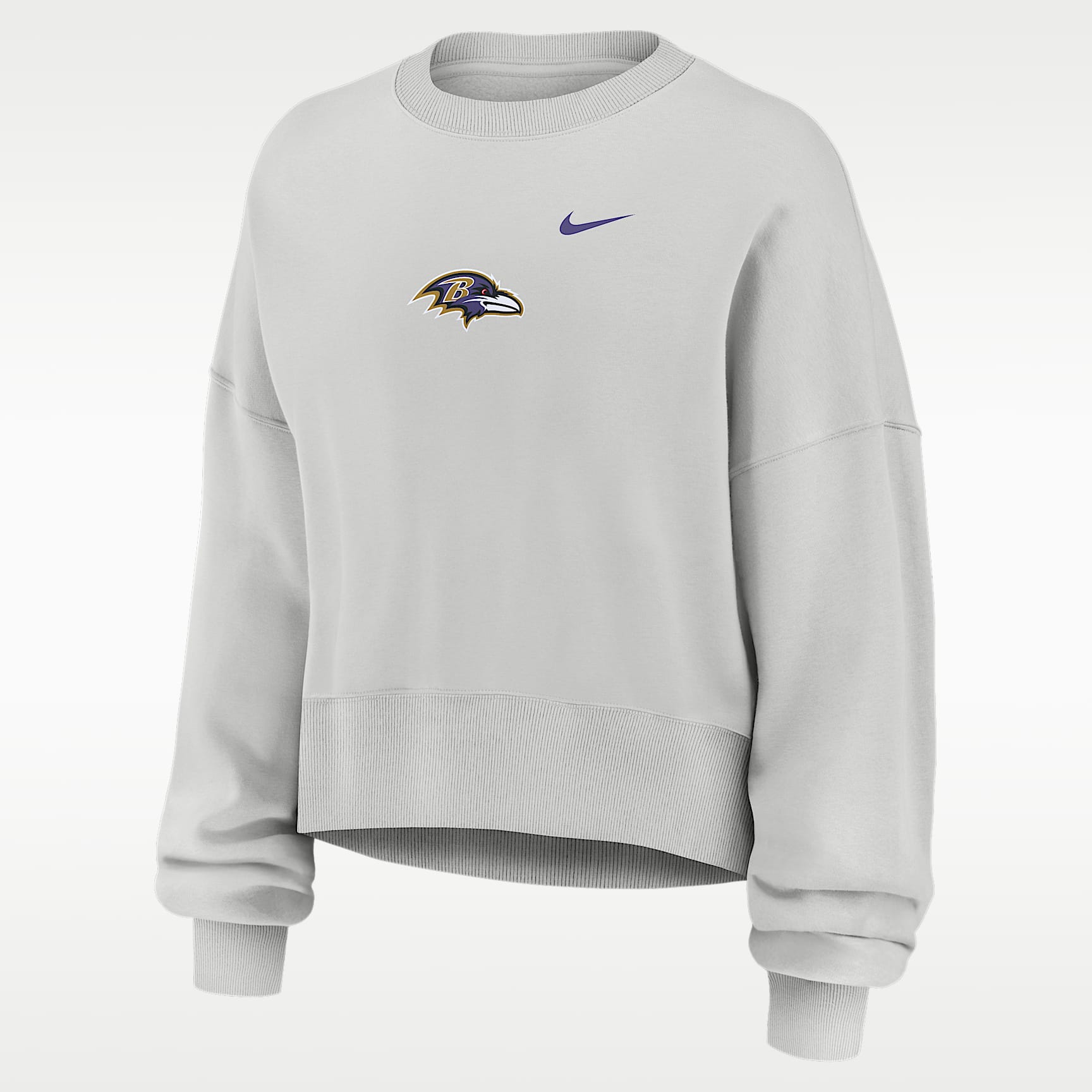 Baltimore Ravens Primetime Phoenix Women's Nike NFL Oversized Pullover Crew