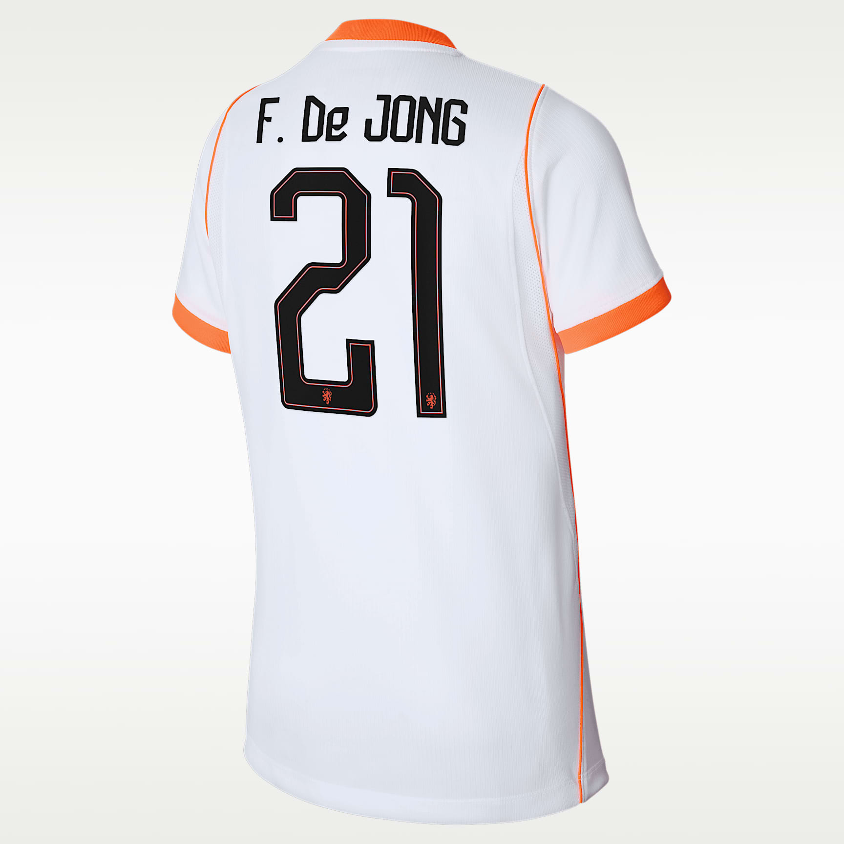 Frenkie de Jong Netherlands National Team 2026 Stadium Away Big Kids' Nike Dri-FIT Soccer Jersey