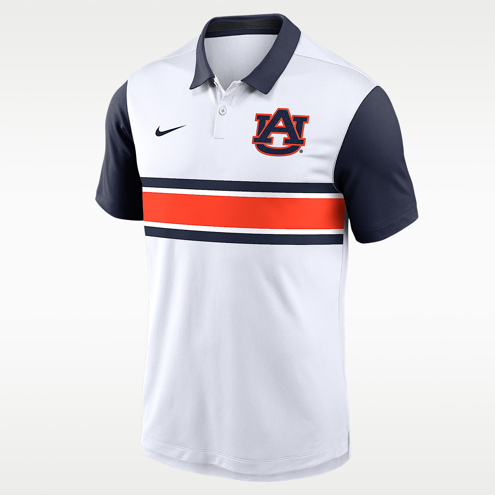 Auburn Primetime Vapor Pattern Men's Nike Dri-FIT College Polo