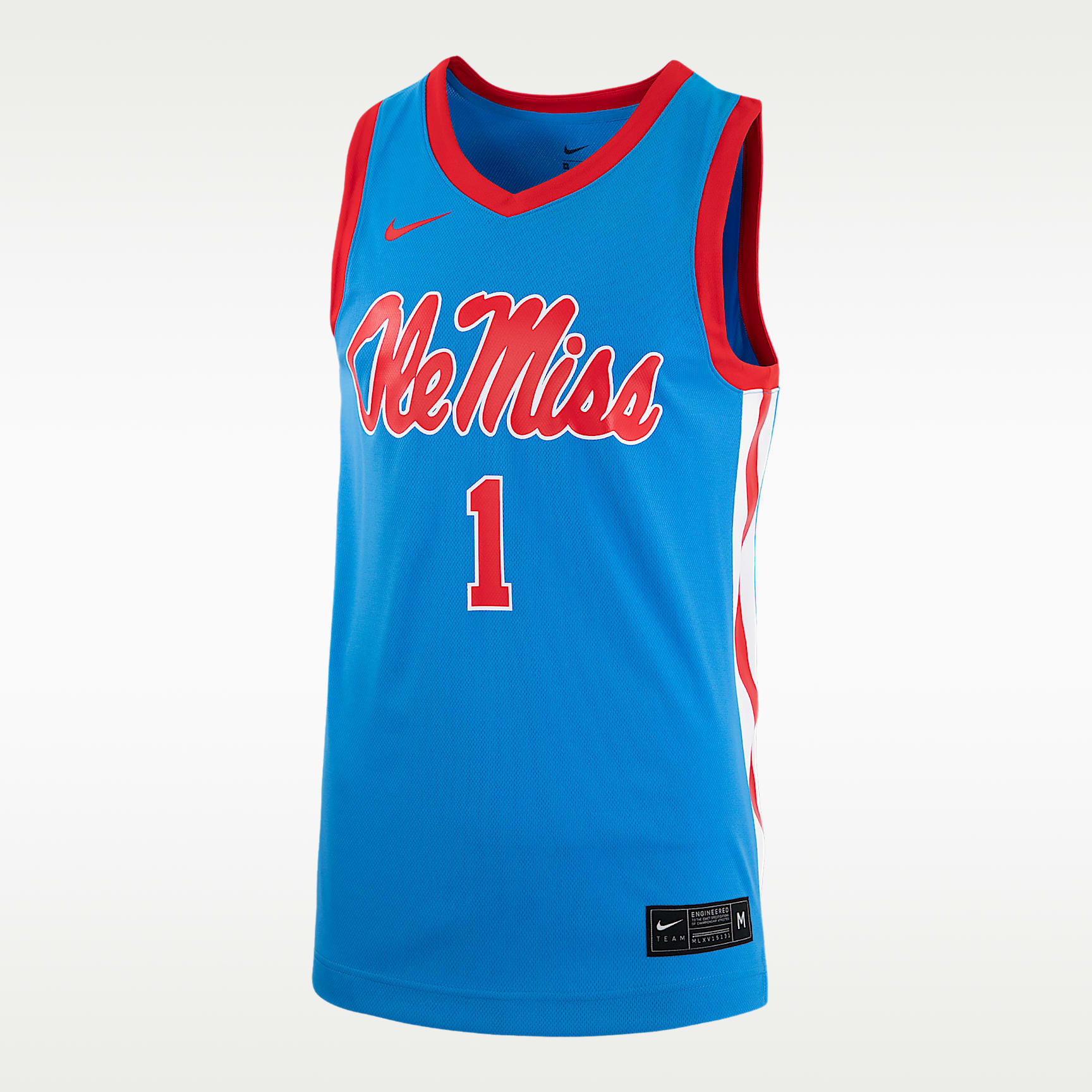Jersey de básquetbol universitario Nike Replica para hombre Ole Miss