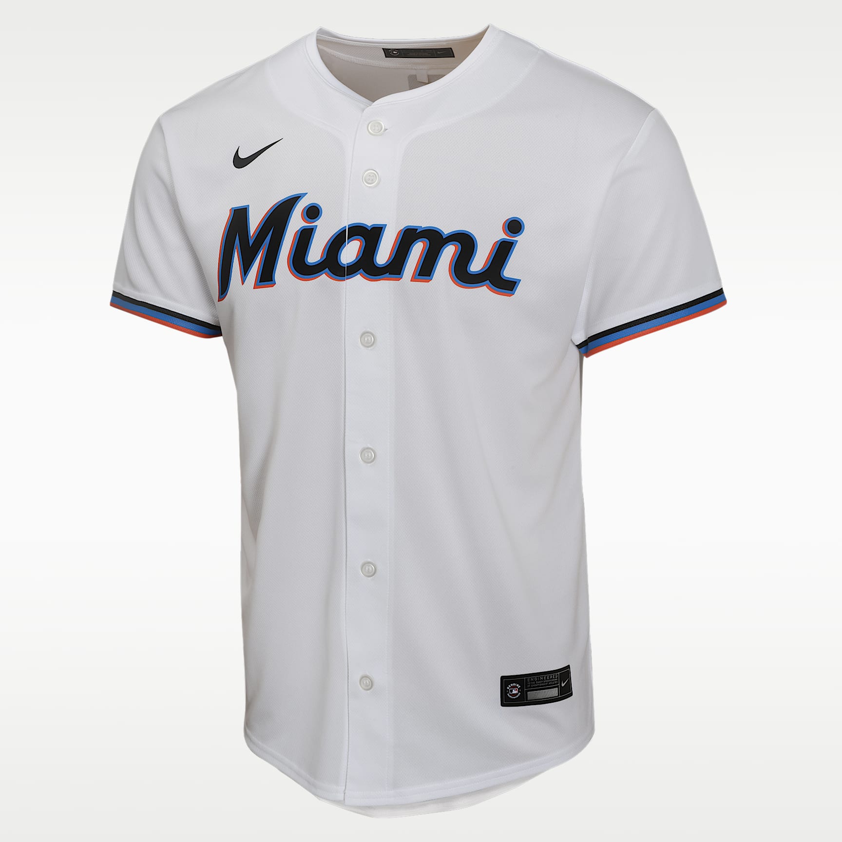 Miami Marlins Nike Home Game Big Kids' Baseball Jersey