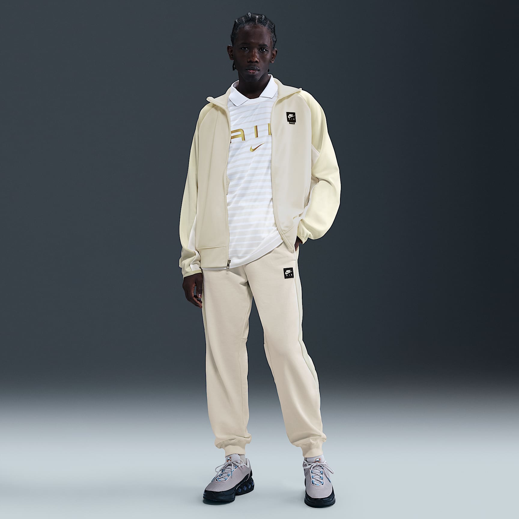 Joggers de tejido Fleece para hombre Nike Air