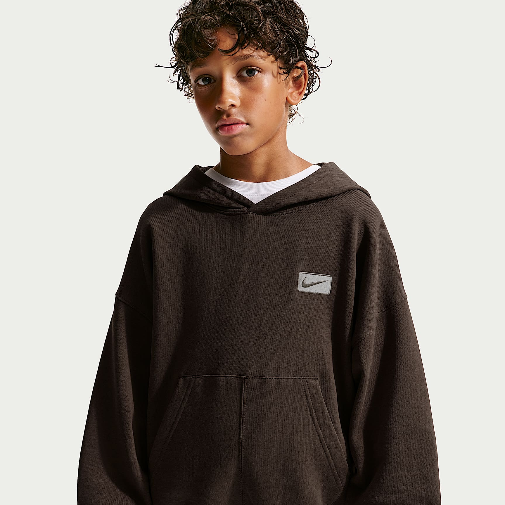 Nike Sportswear Older Kids' (Boys') Oversized Pullover Hoodie
