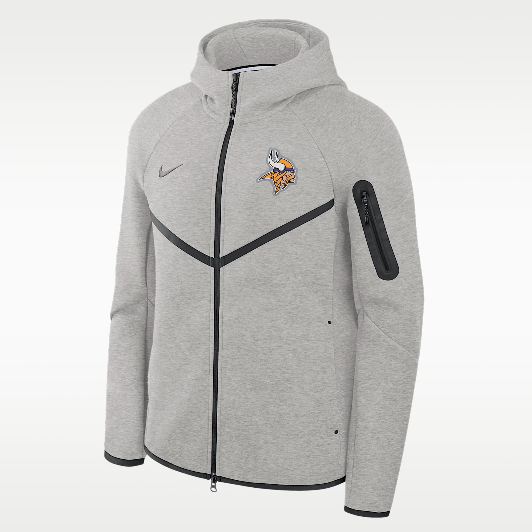 Minnesota Vikings Tech Fleece Windrunner Men's Nike NFL Full-Zip Hooded Jacket