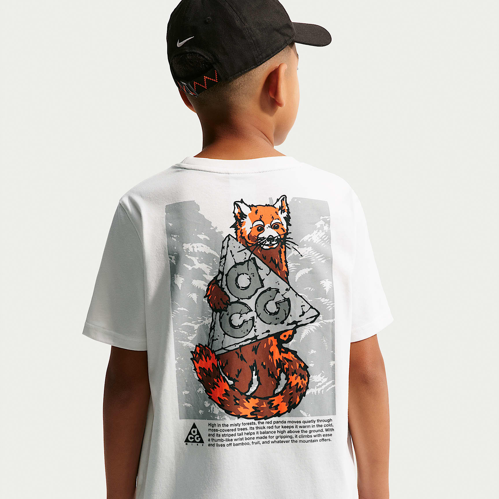 ACG Big Kids' Dri-FIT Red Panda T-Shirt