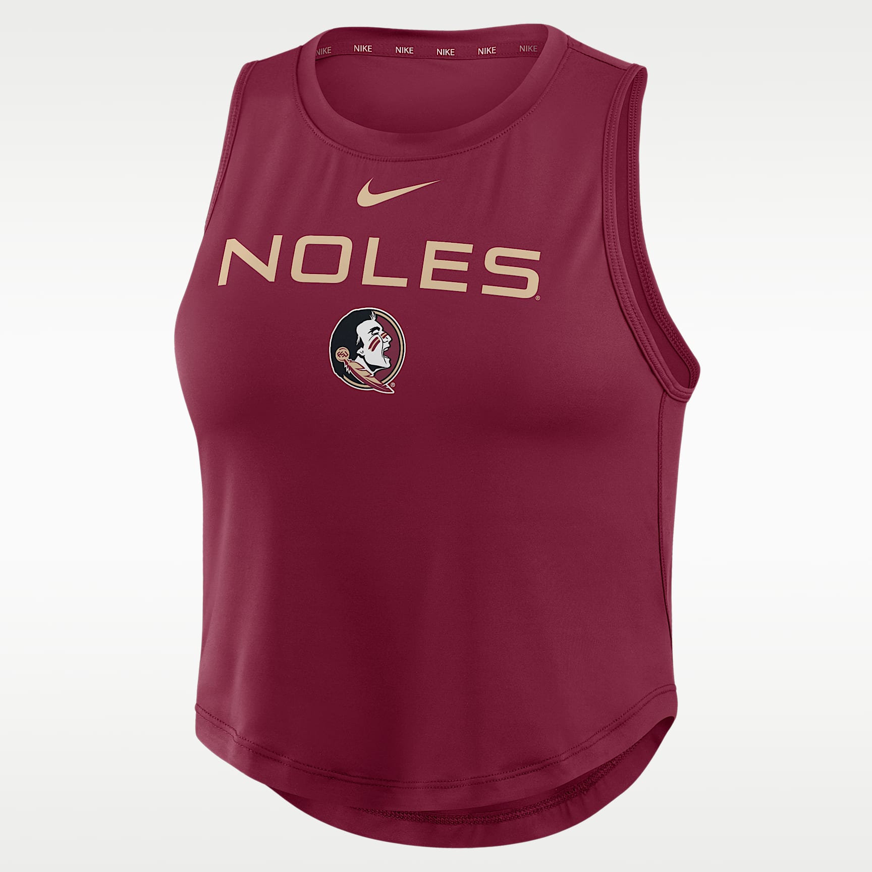 Playera de tirantes corta Nike Dri-FIT para mujer Florida State One