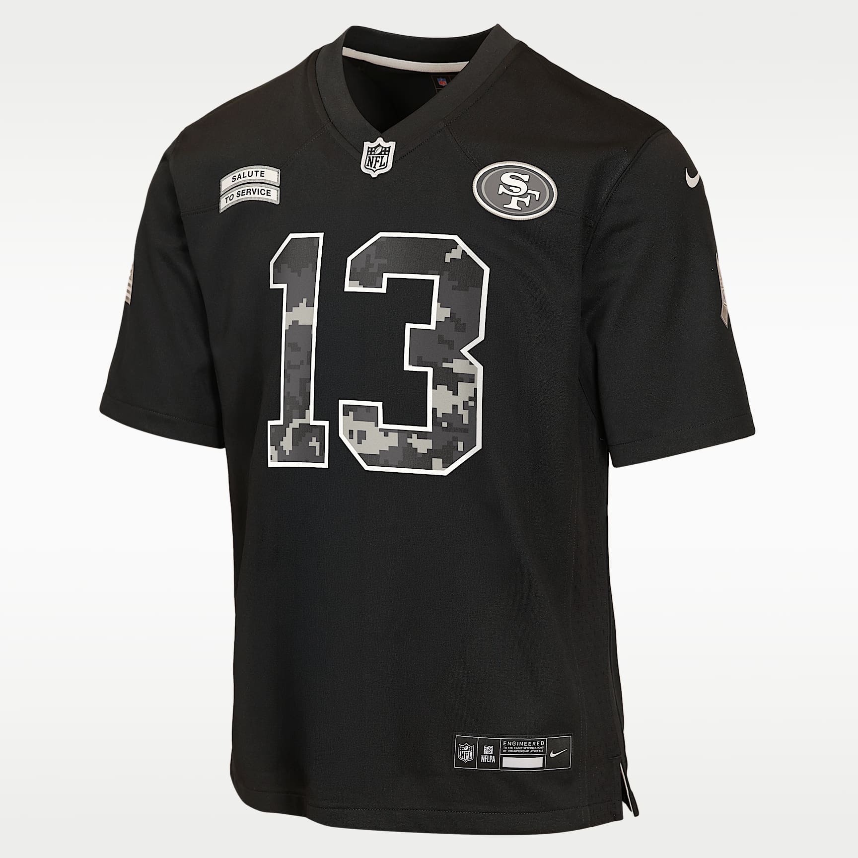 Brock Purdy San Francisco 49ers Salute to Service Big Kids' Nike NFL Game Jersey